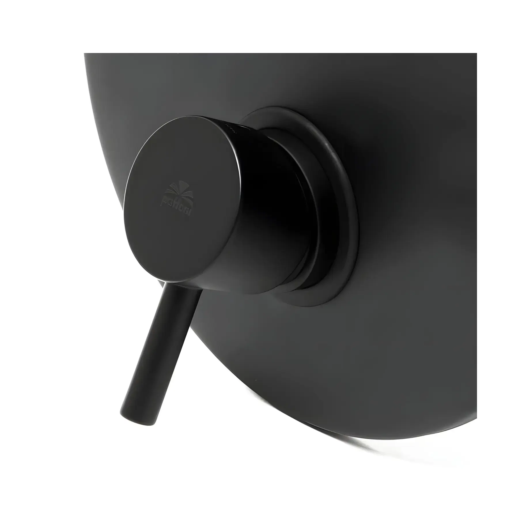 Змішувач для душу  Light Paffoni LIG015NO Matt Black — вид згори