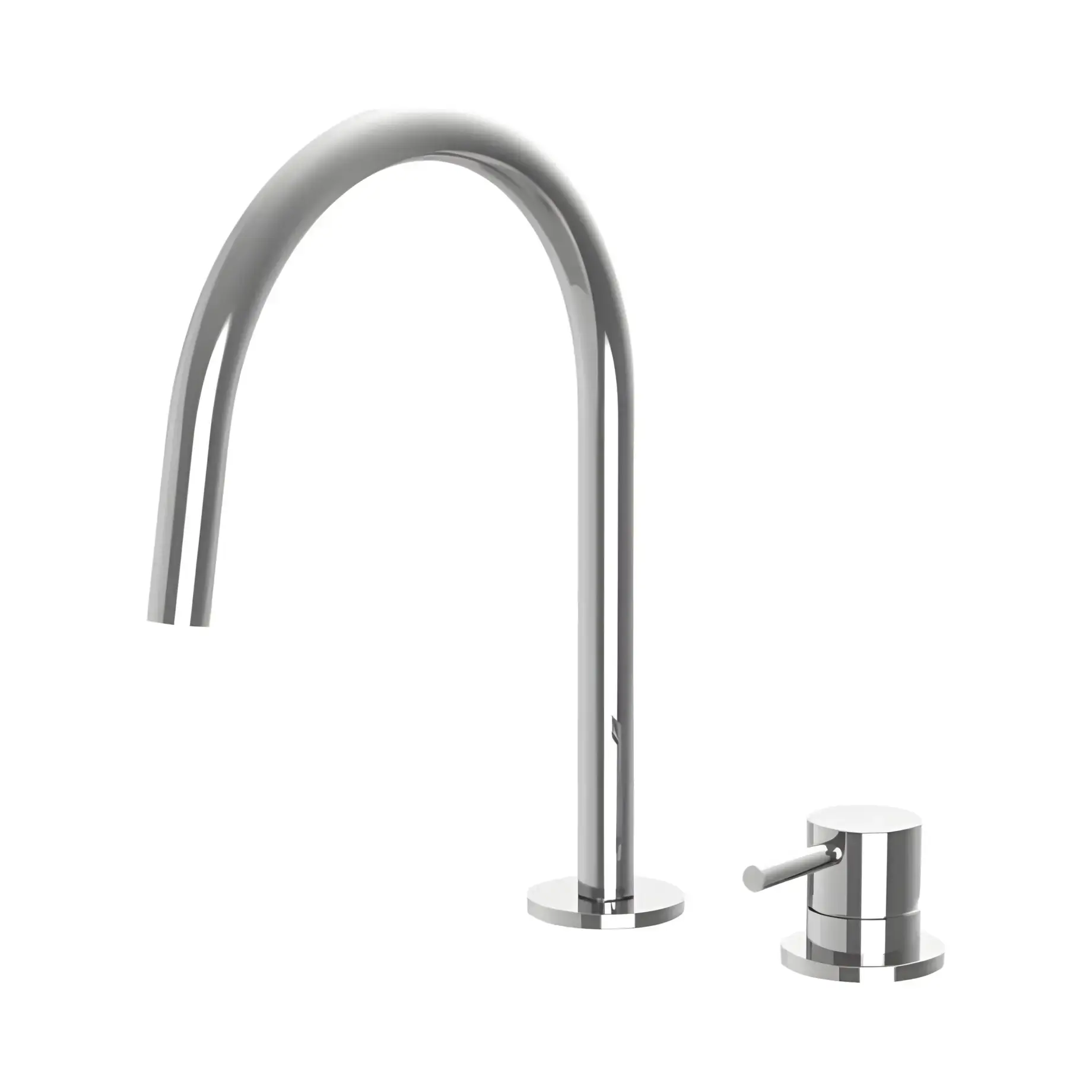 Змішувач для раковини  Light з донним клапаном Clic-Clac Paffoni LIG051KCR Chrome — бічний ракурс