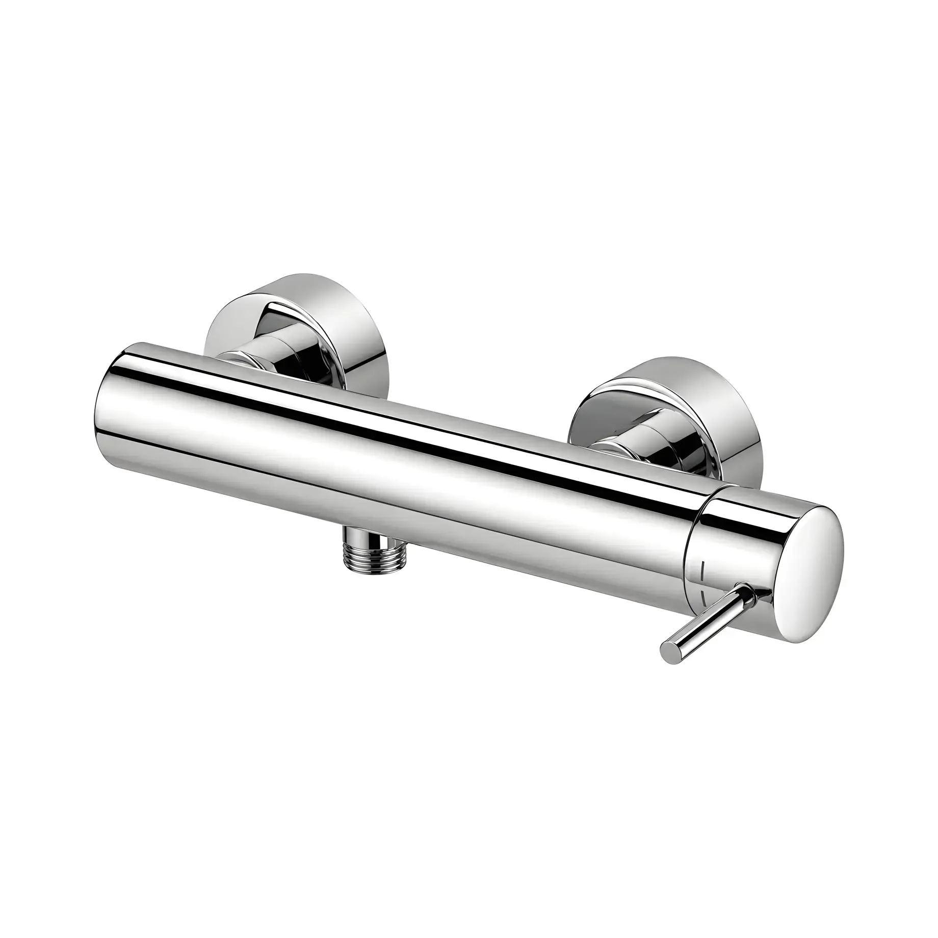 Змішувач для душу  Light Paffoni LIG168CR Chrome — вид на білому тлі