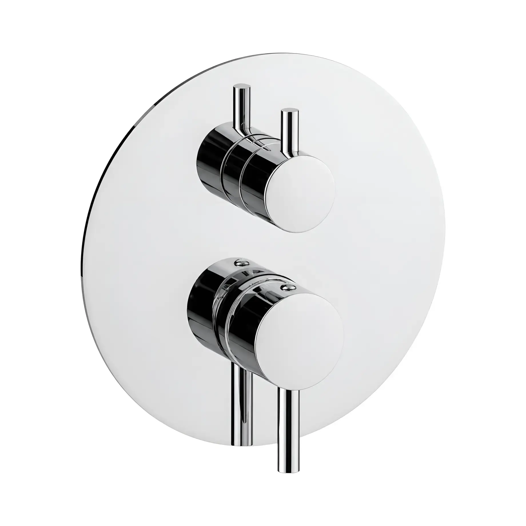 Змішувач для душу Light Paffoni LIGBOX019CR Chrome — вид на білому тлі