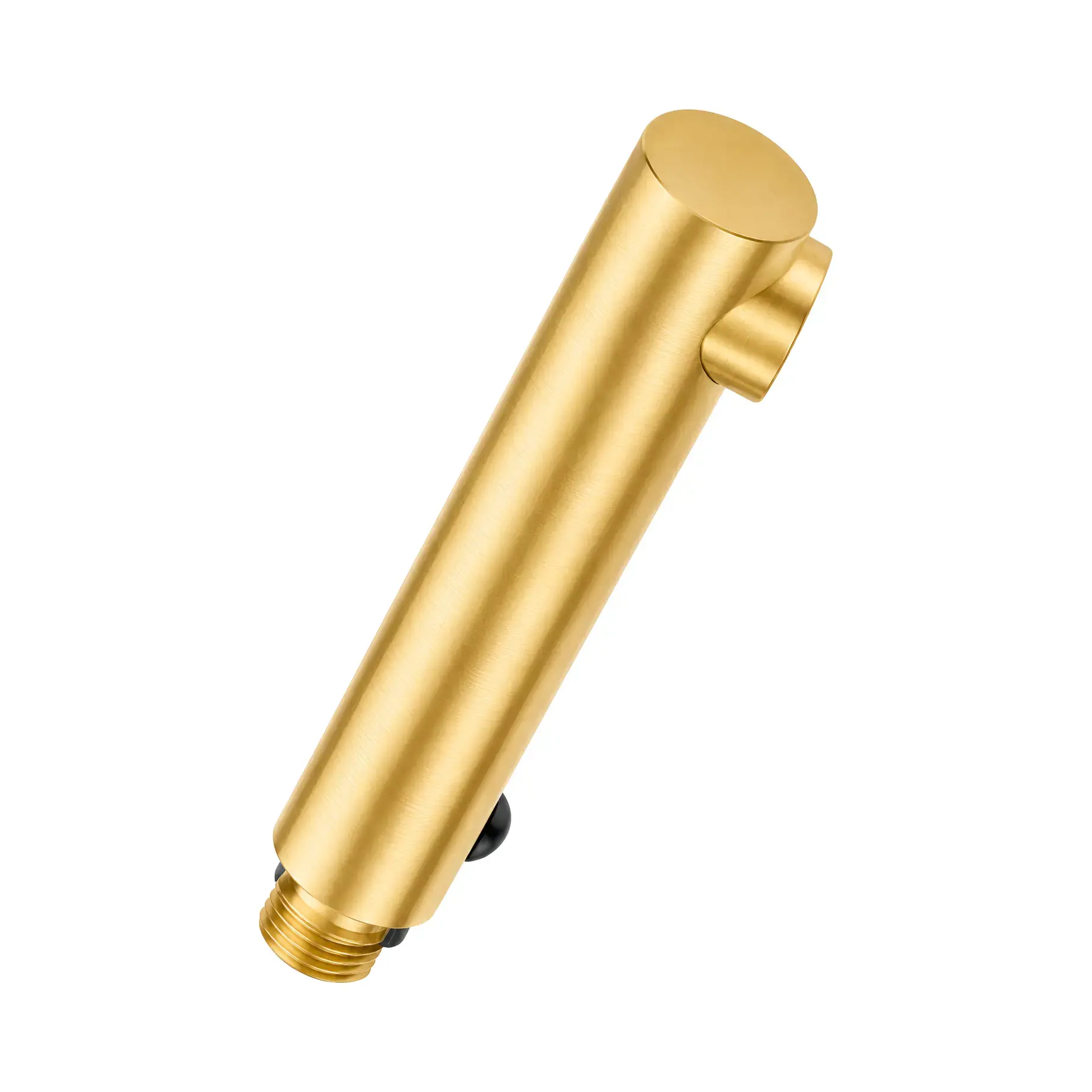 Лійка для душу Paffoni ZDOC094HG Honey gold — вид на білому тлі