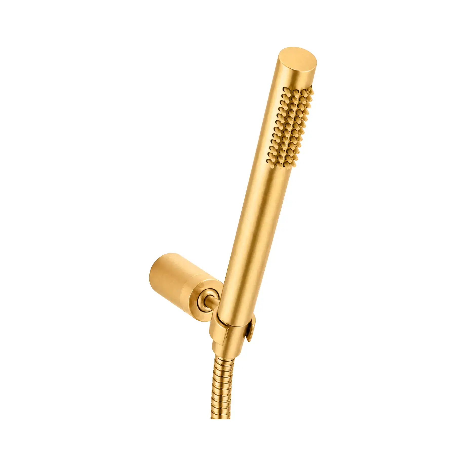 Душовий гарнітур MASTER Виробник ZDUP036HGSP Brushed honey gold — вид на білому тлі