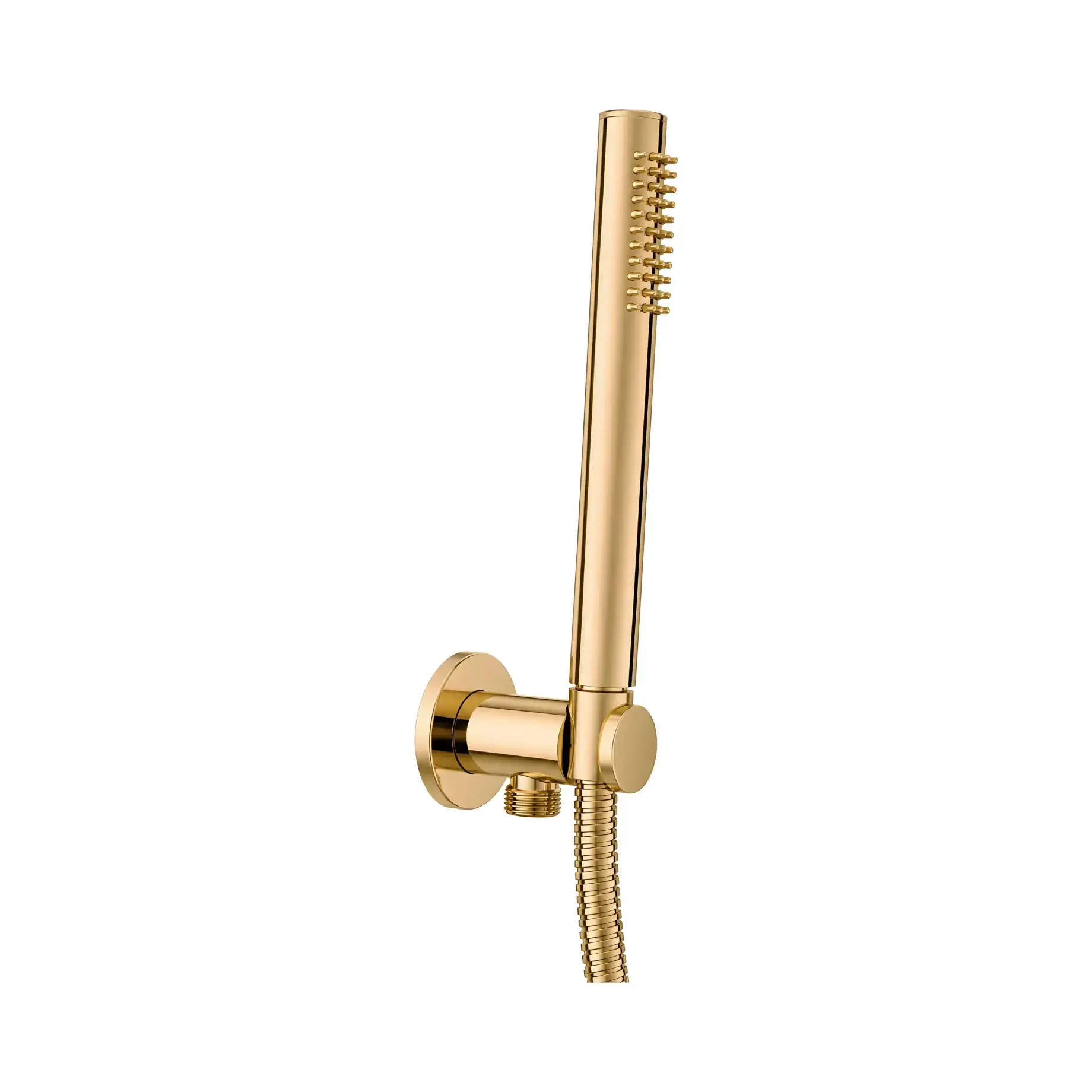 Душовий гарнітур 1jet Tondo Paffoni ZDUP094HG Honey gold — вид на білому тлі