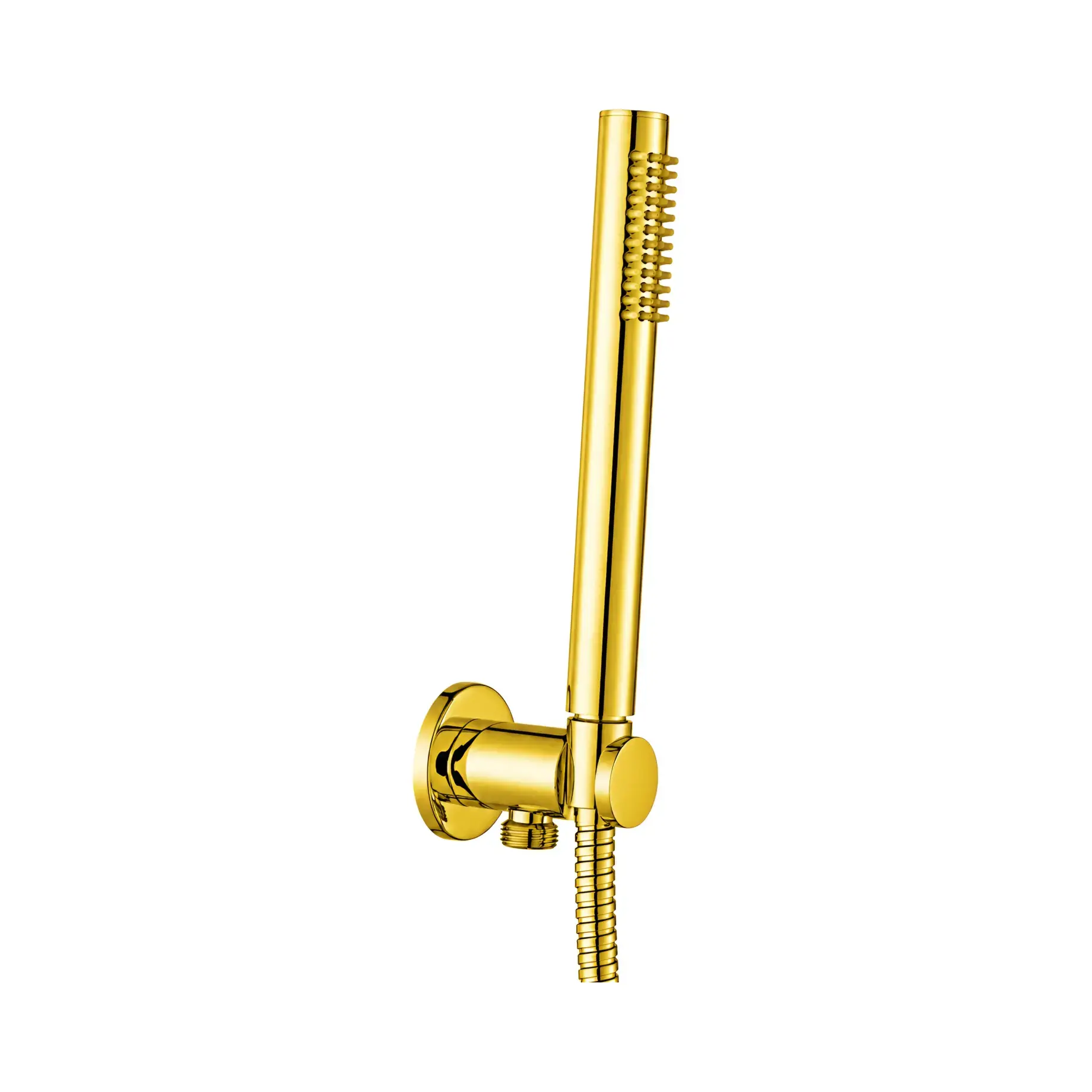 Душовий гарнітур 1jet Tondo Paffoni ZDUP094HG70 Honey gold — вид на білому тлі