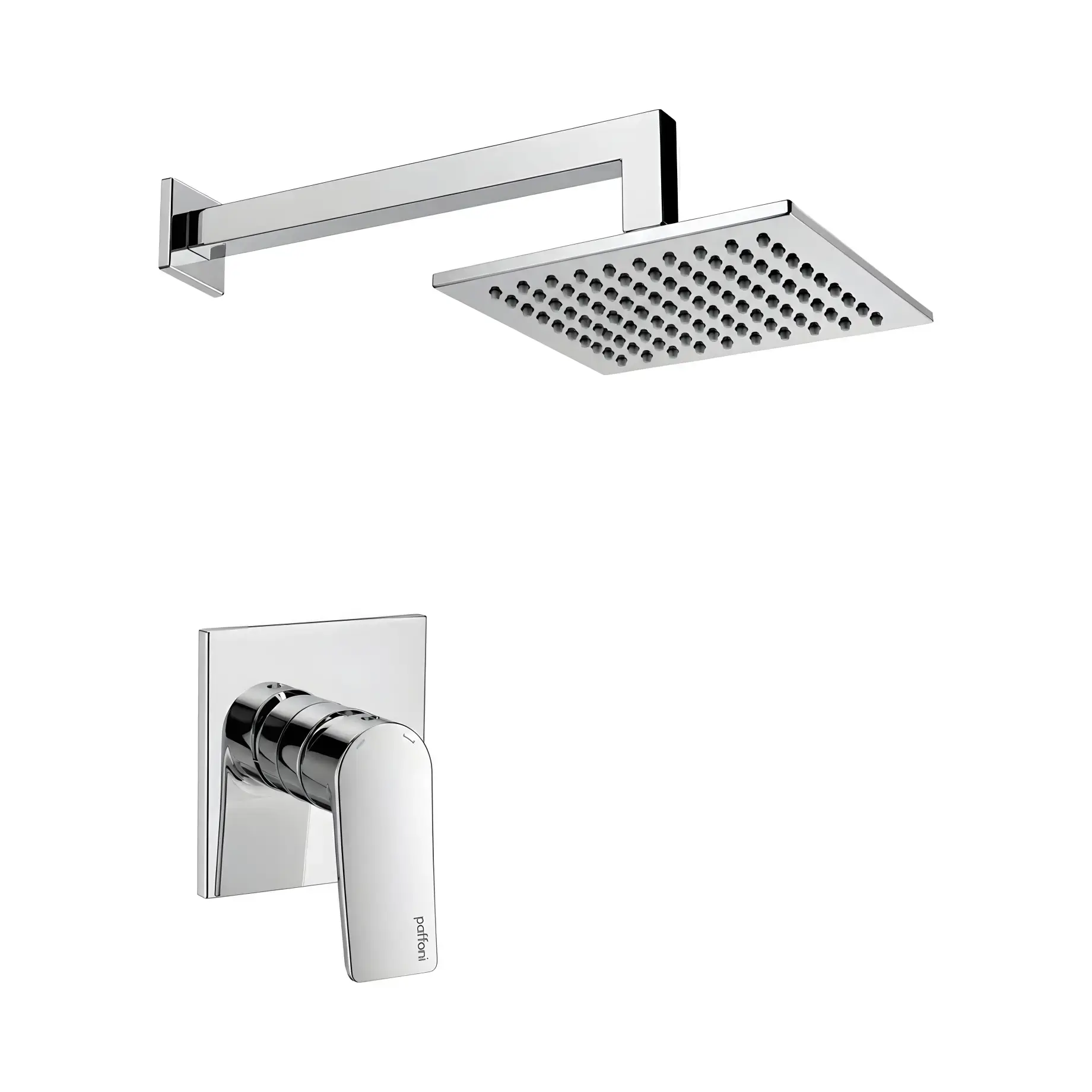 Душова система Shower на 1 споживача Paffoni KITTI010CR/M Chrome — вид на білому тлі