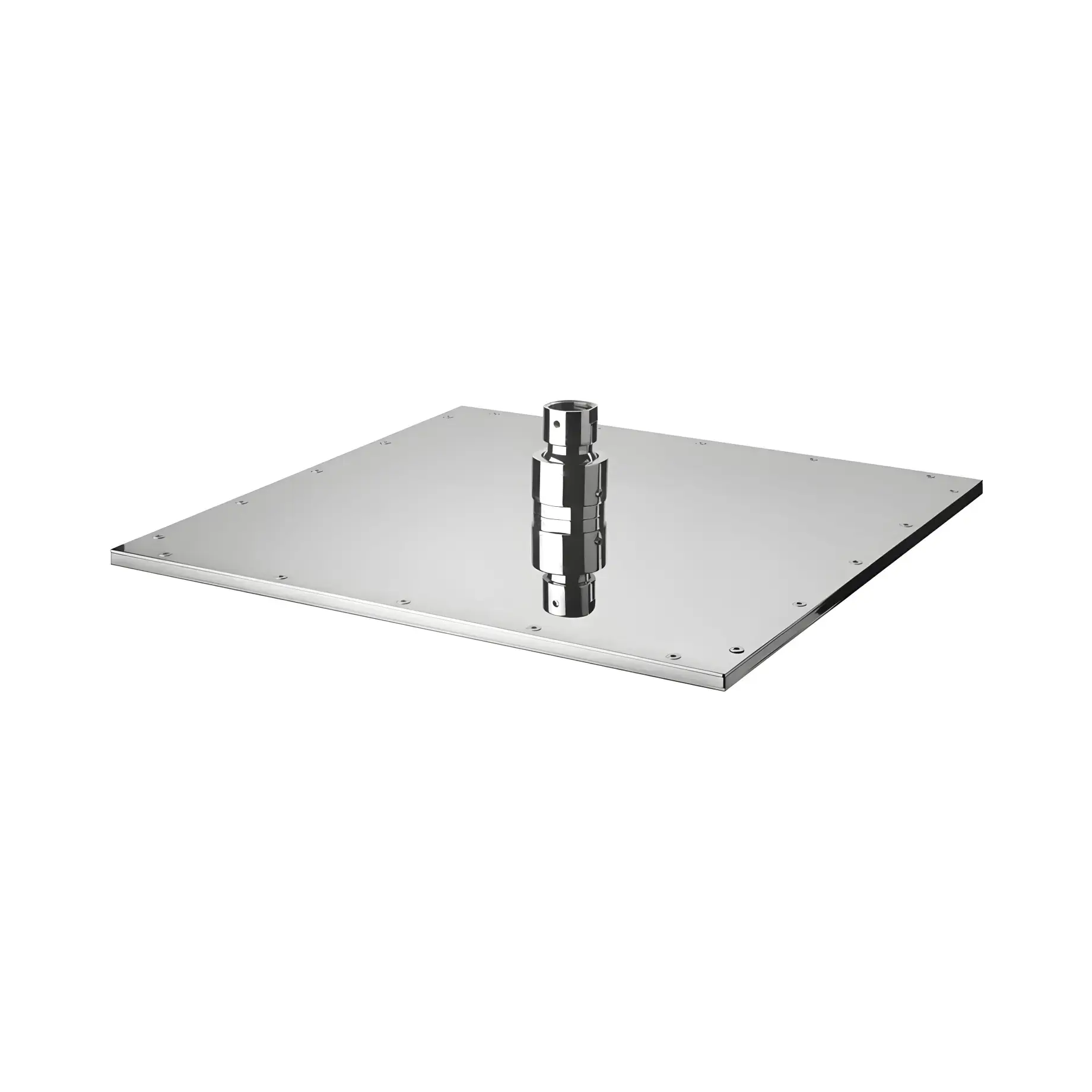 Верхній душ  SYNCRO KING "Quadro" 30х30 см Paffoni ZSOF078CR Chrome — вид спереду