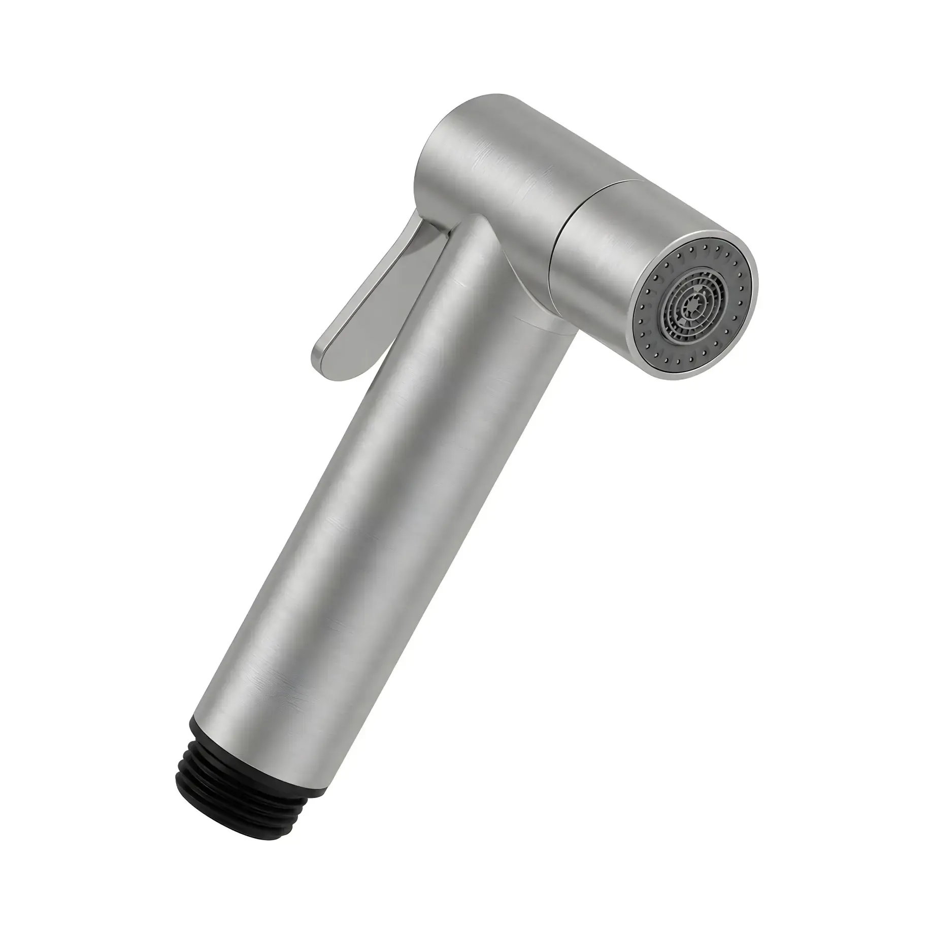 Лійка гігієнічного душу Tweet Plus Paffoni ZDOC126ST Stainless Steel — вид на білому тлі