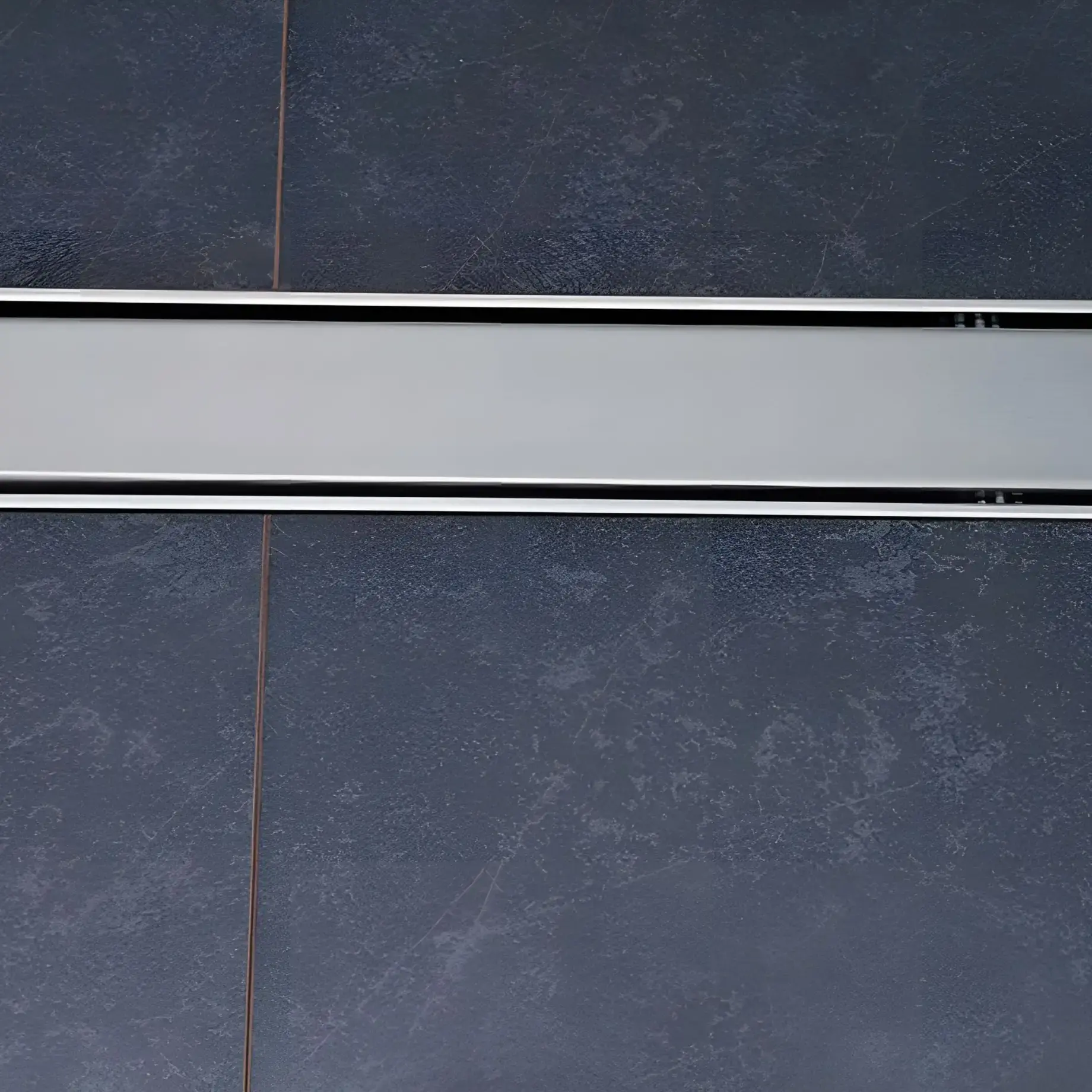 Душовий канал 65 см з решіткою під плитку Confluo Primo Compact Line Pestan 13702510 65 х 12 см — вид згори