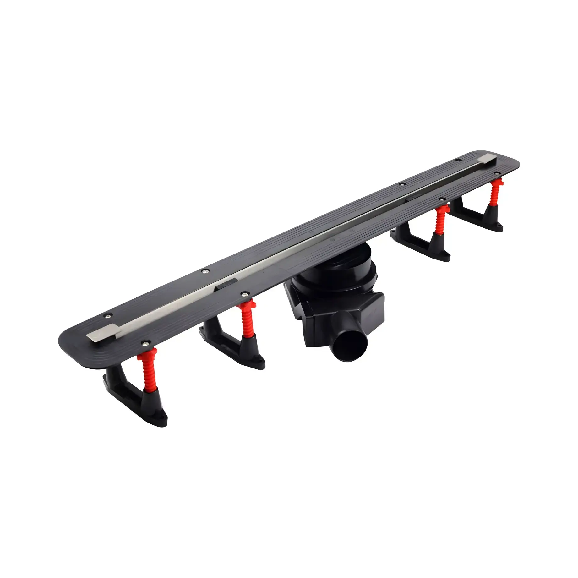 Душовий канал 95 см з решіткою Confluo Slim Line Pestan 13100036 Stainless Steel 95 х 10 см — вид на білому тлі
