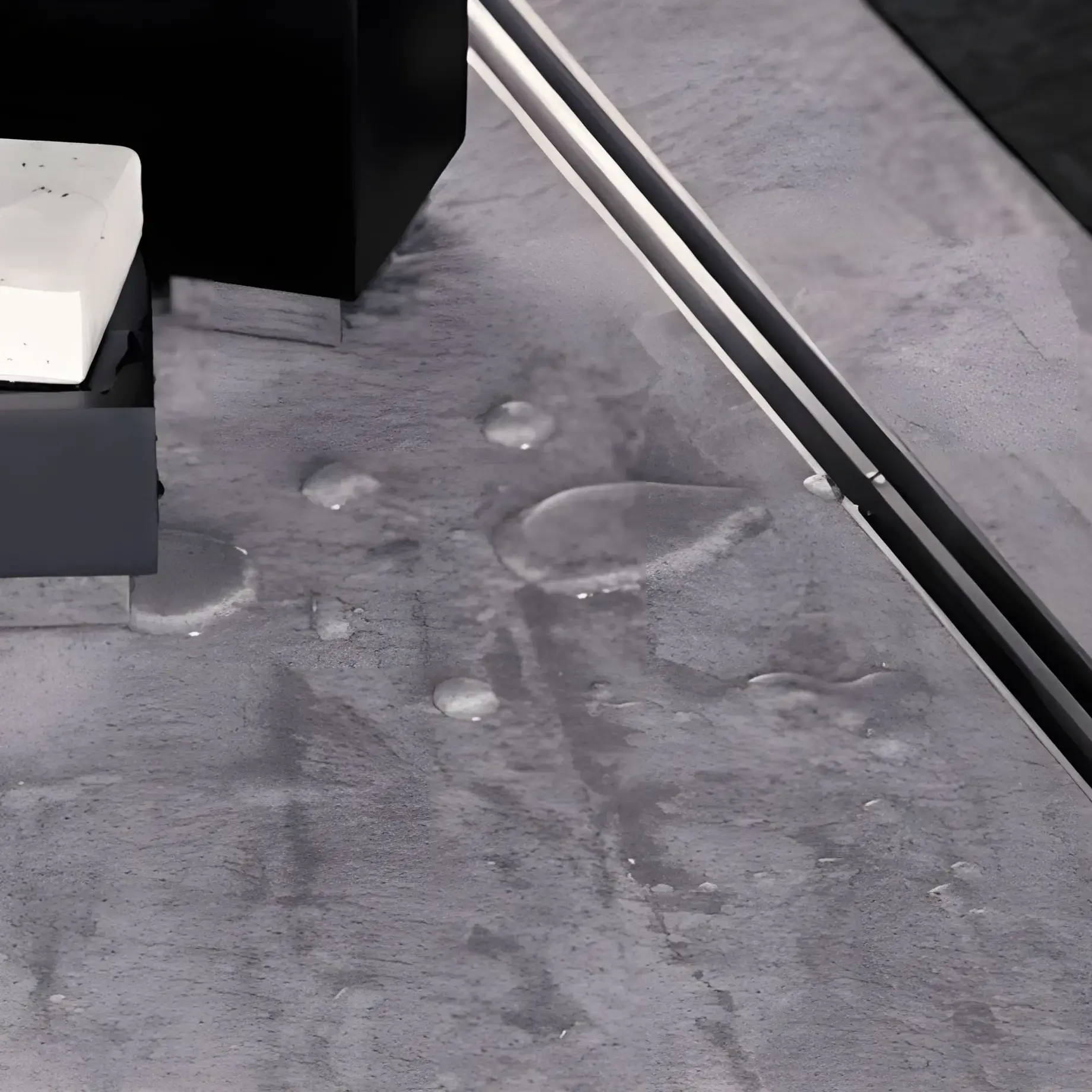 Душовий канал 95 см з решіткою Confluo Slim Line Pestan 13100036 95 х 10 см — вид спереду
