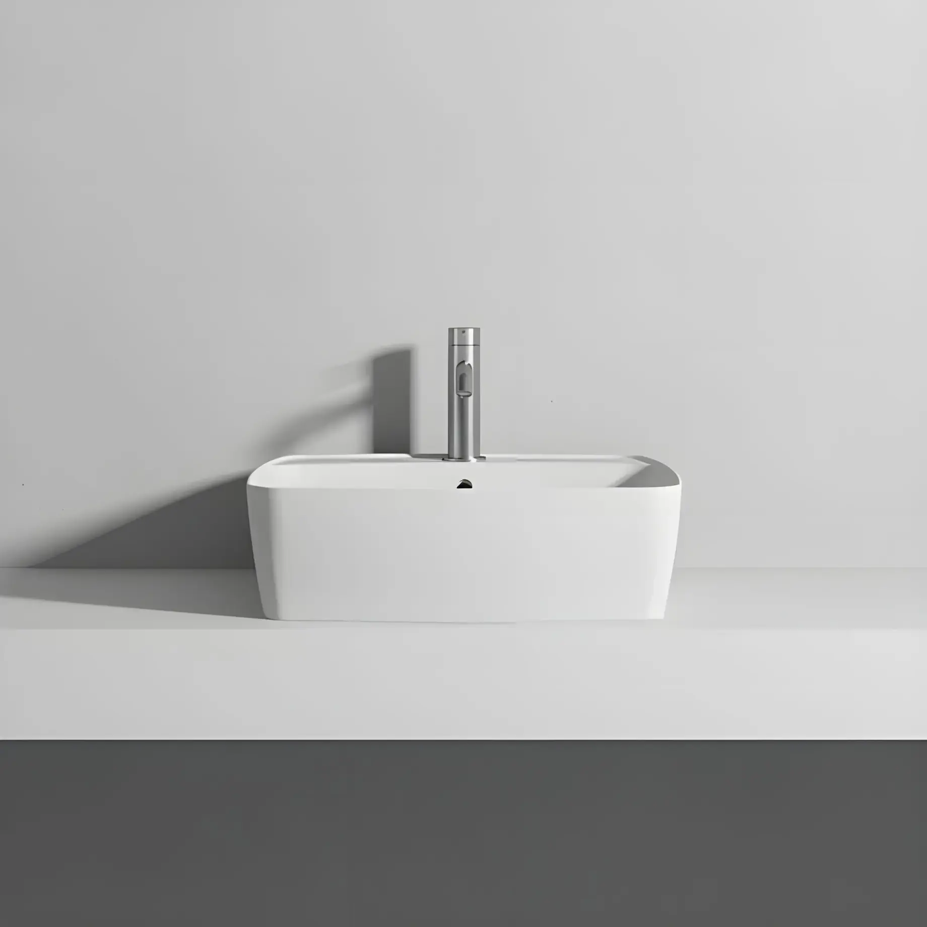 Умивальник Brezza Rexa Design LBZA504601 — вид спереду