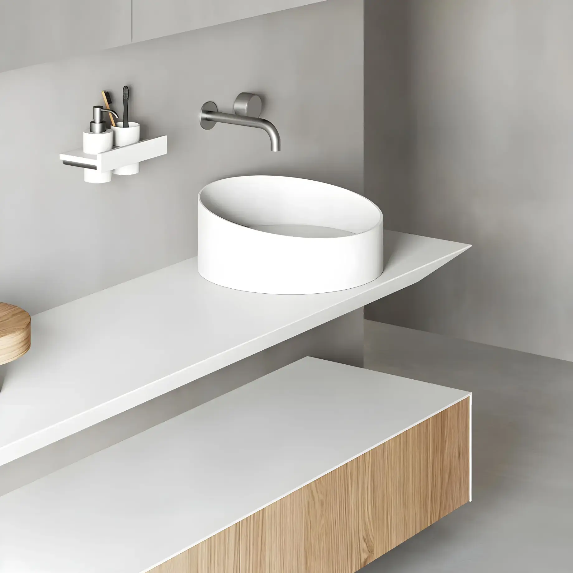 Умивальник Cut Rexa Design LCTA414101 — бічний ракурс