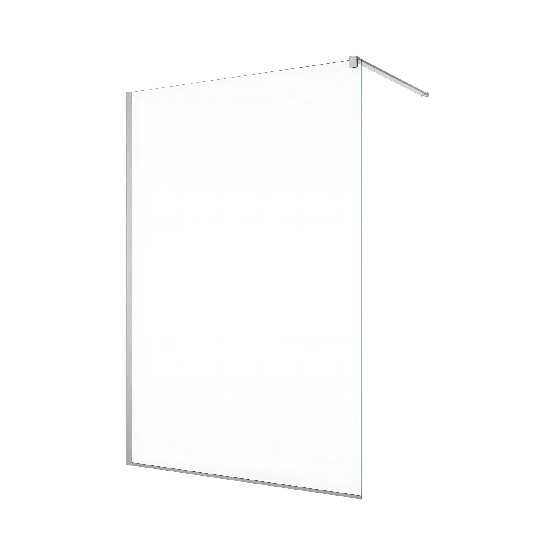Душова стінка Walk-in Easy Ronal STR4P1205007 — вид на білому тлі