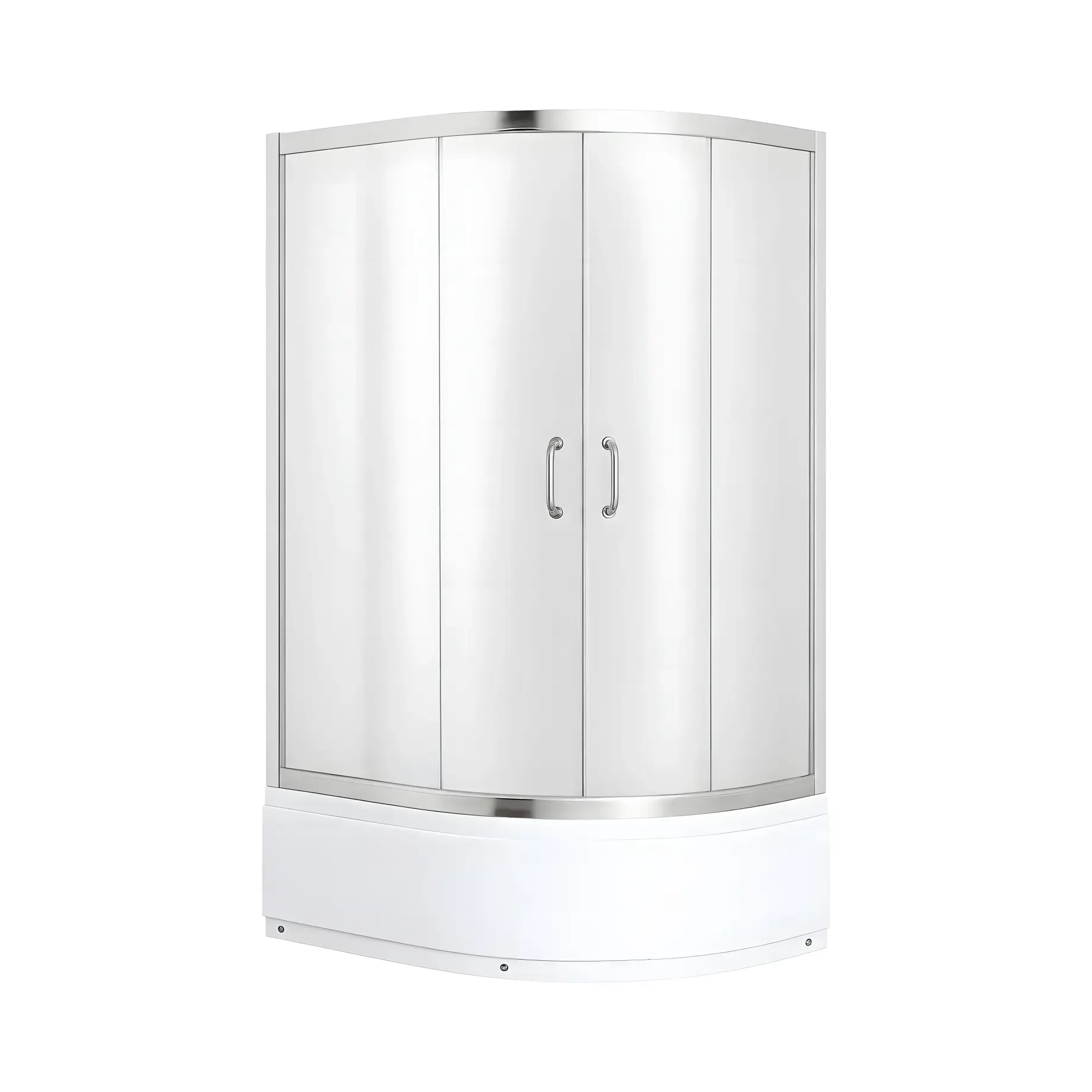 Душова кабіна SERIE 1115F-ECO Santeh 1115L-F ECO — вид на білому тлі