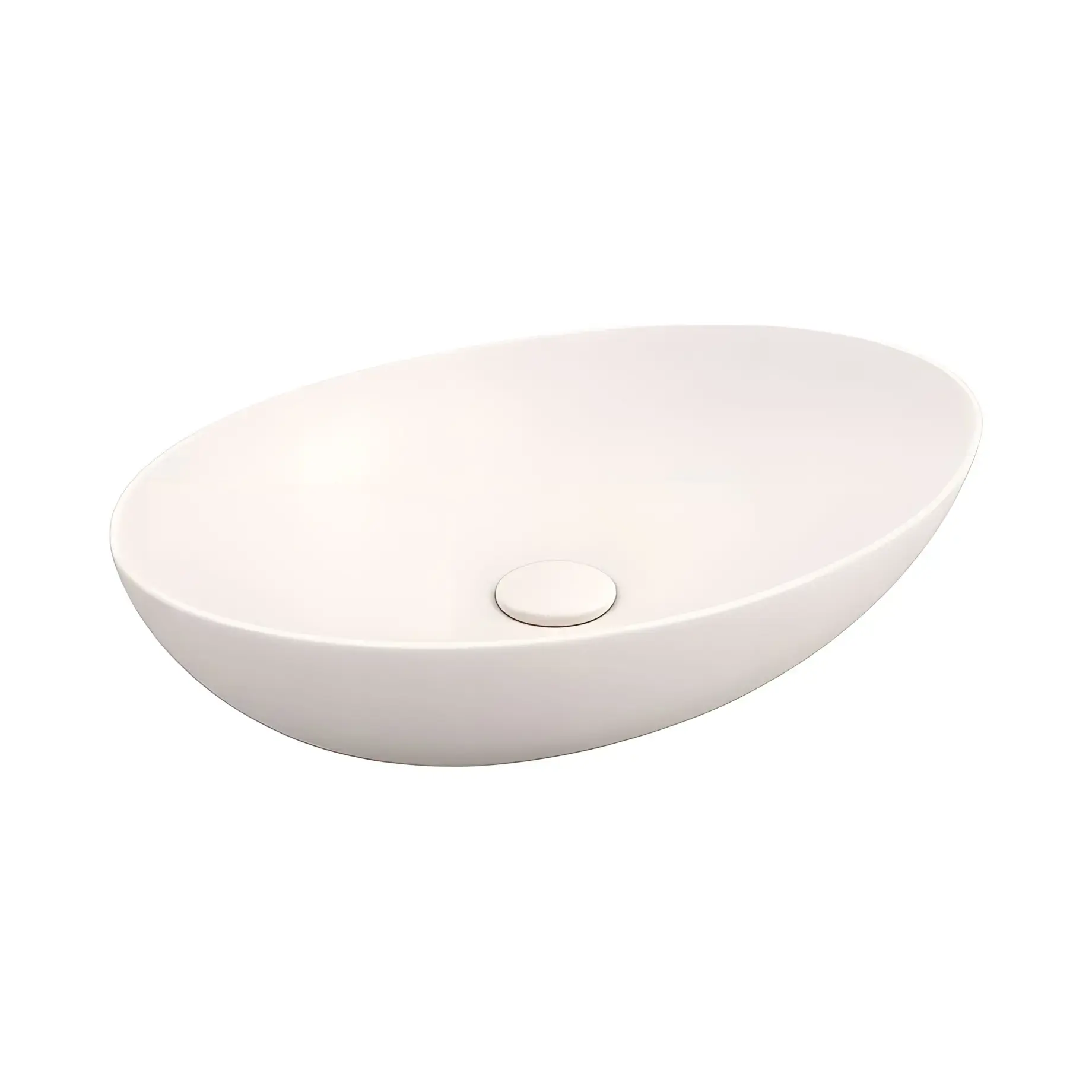 Умивальник Flat 2 SDR Ceramiche MWLVF2 Cream 60 х 40 см — вид на білому тлі
