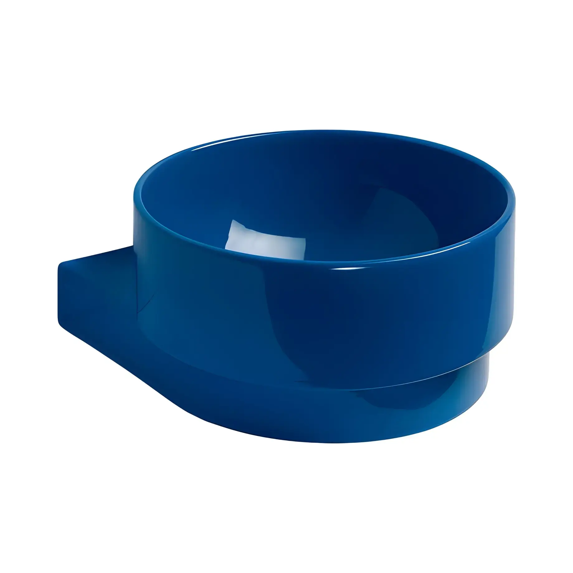 Умивальник PO•MO Simas PO05-74 Glossy Capri Blue — вид на білому тлі