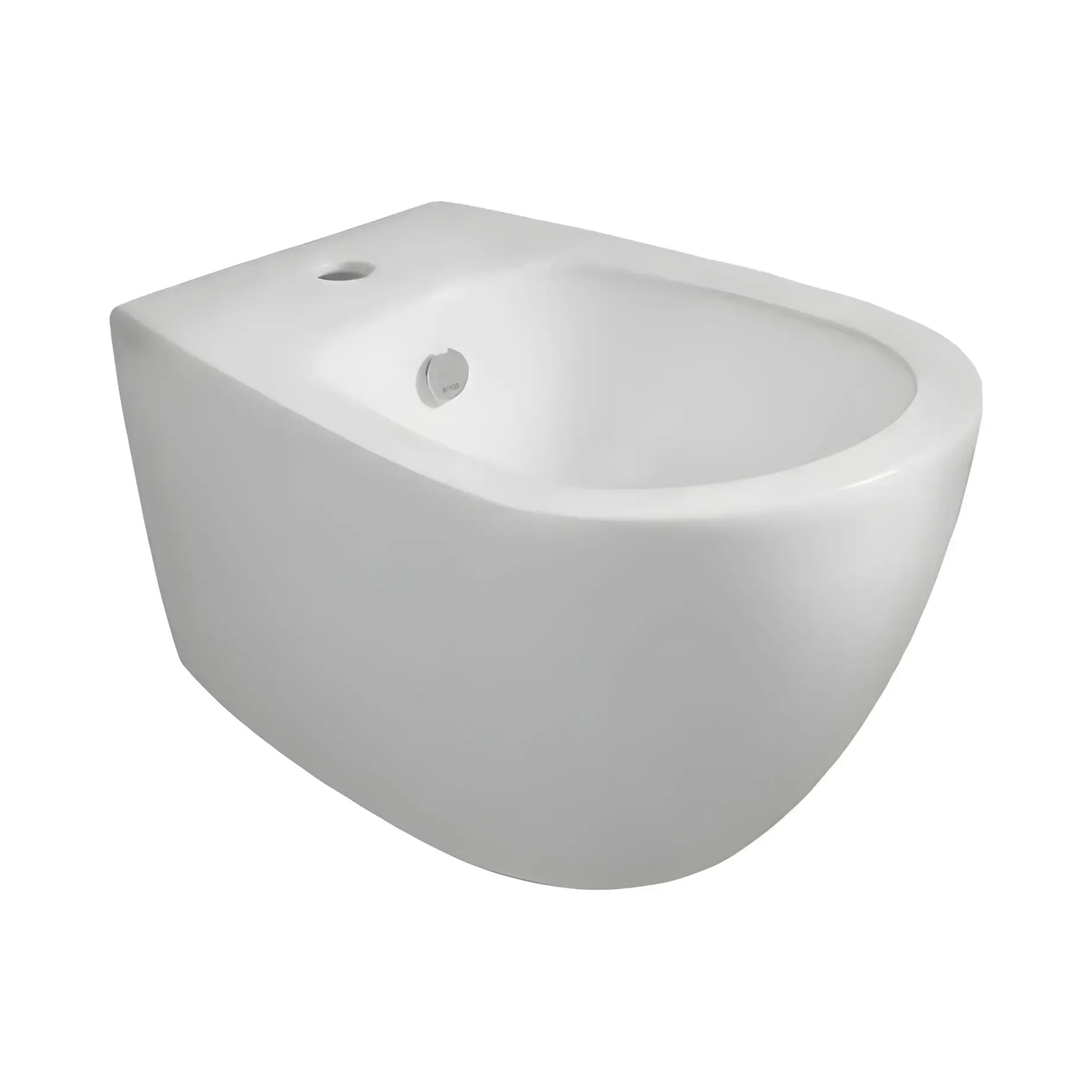 Біде підвісне Trevi Simas TR19-42 Bianco Matt 56 х 36.5 см — вид на білому тлі