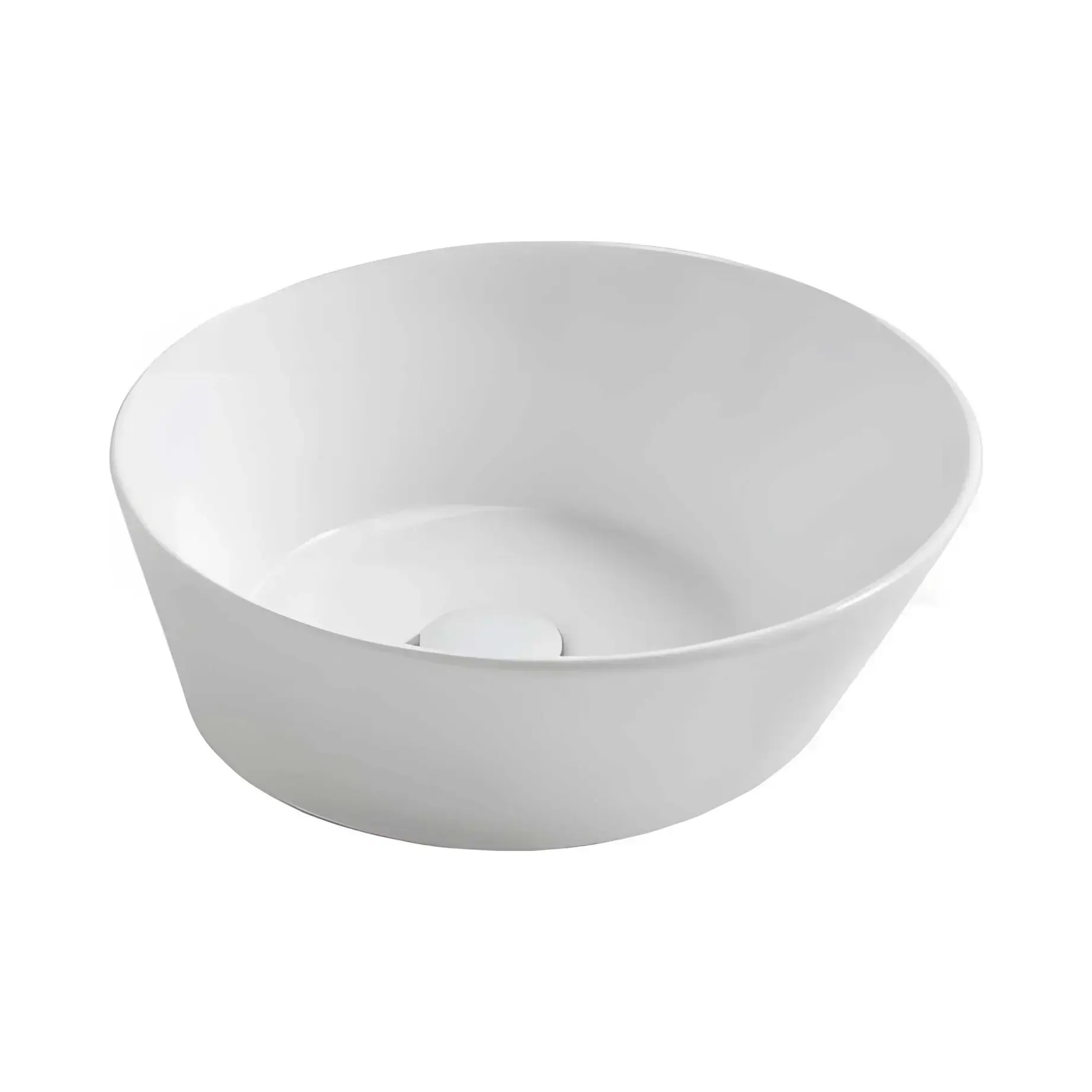 Умивальник Wave Simas WA01 Glossy White — вид на білому тлі