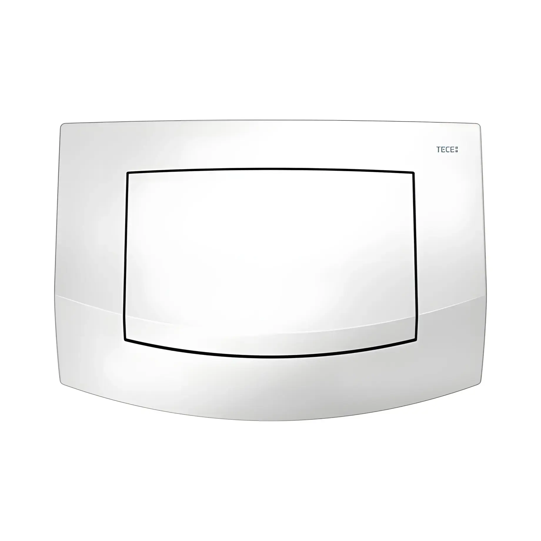 Змивна клавіша TECEambia TECE 9240100 White 21.4 х 15.2 х 2.2 см — вид на білому тлі
