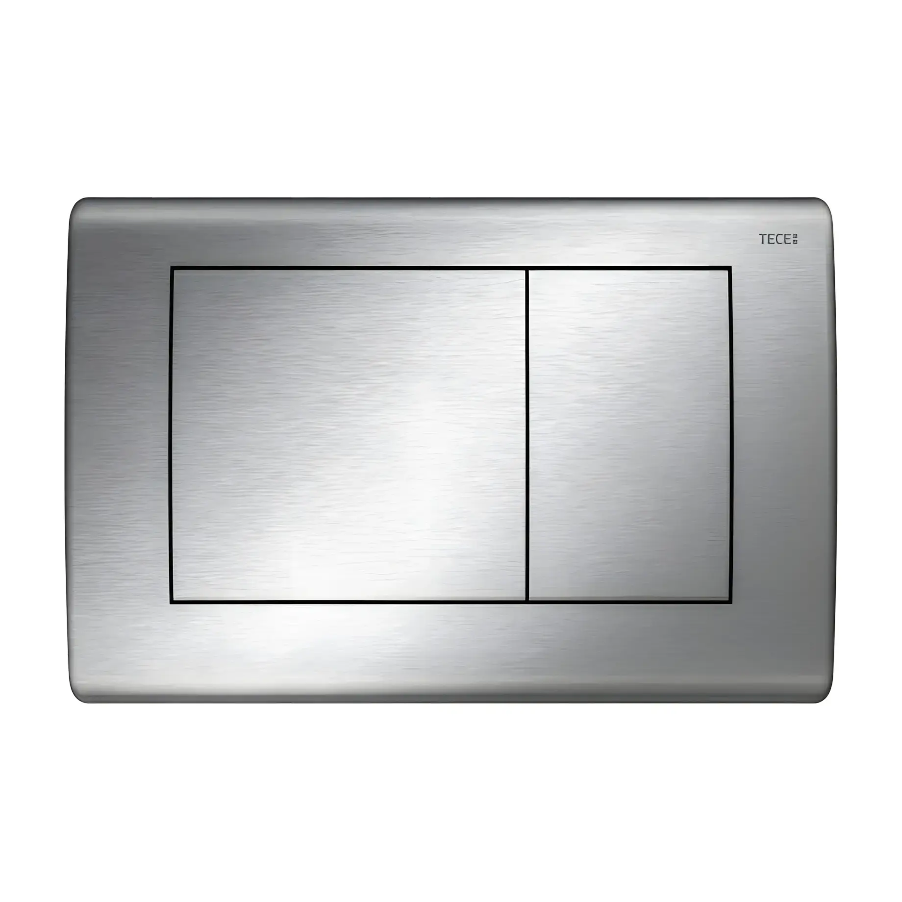 Змивна клавіша TECEplanus TECE 9240320 Stainless Steel 21.4 х 14.4 х 1,5 см — вид на білому тлі