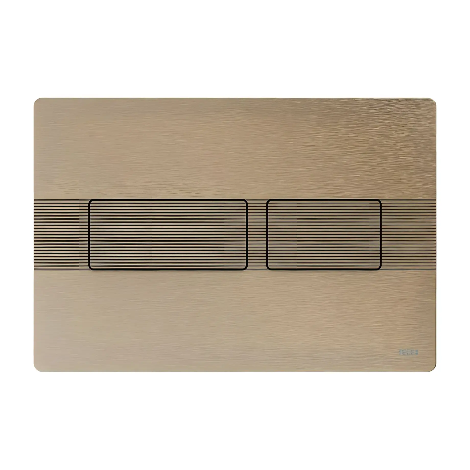 Змивна клавіша TECEsolid TECE 9240437 Nickel 22 х 15 х 0.6 см — вид на білому тлі
