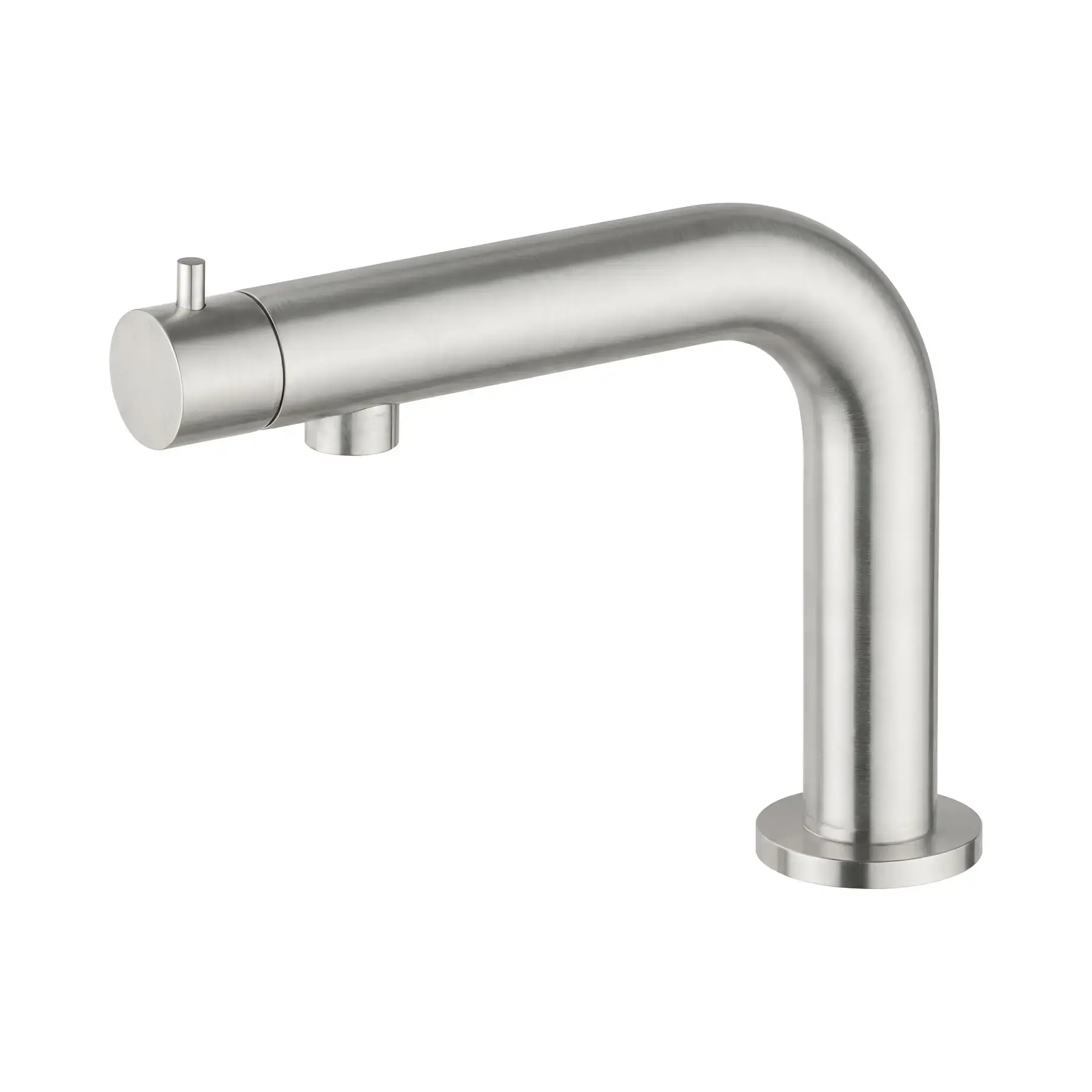 Змішувач для раковини INN Виробник V36011AC005 Stainless Steel — вид на білому тлі