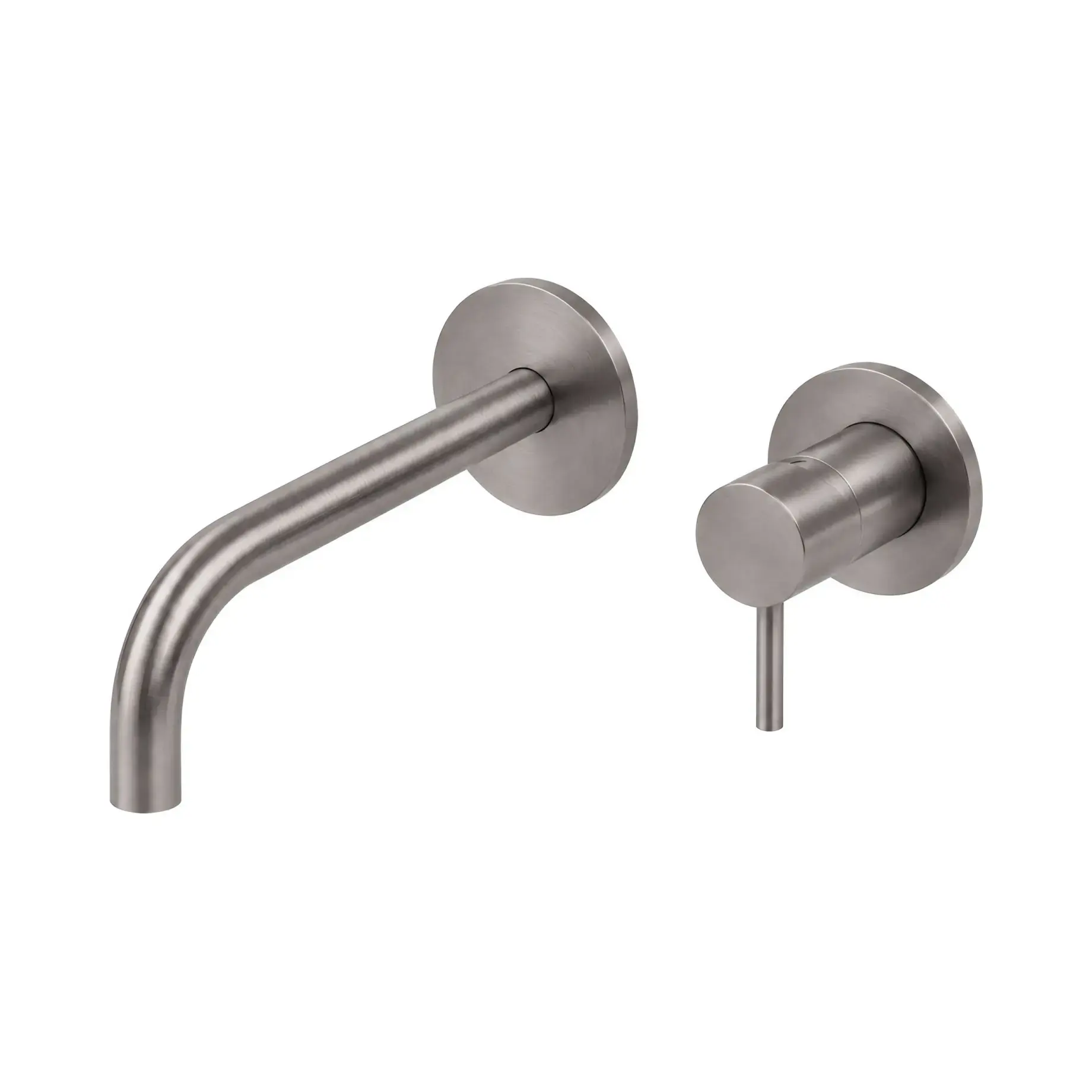 Змішувач для раковини Otago Vema V17052AC005 Stainless Steel — вид на білому тлі