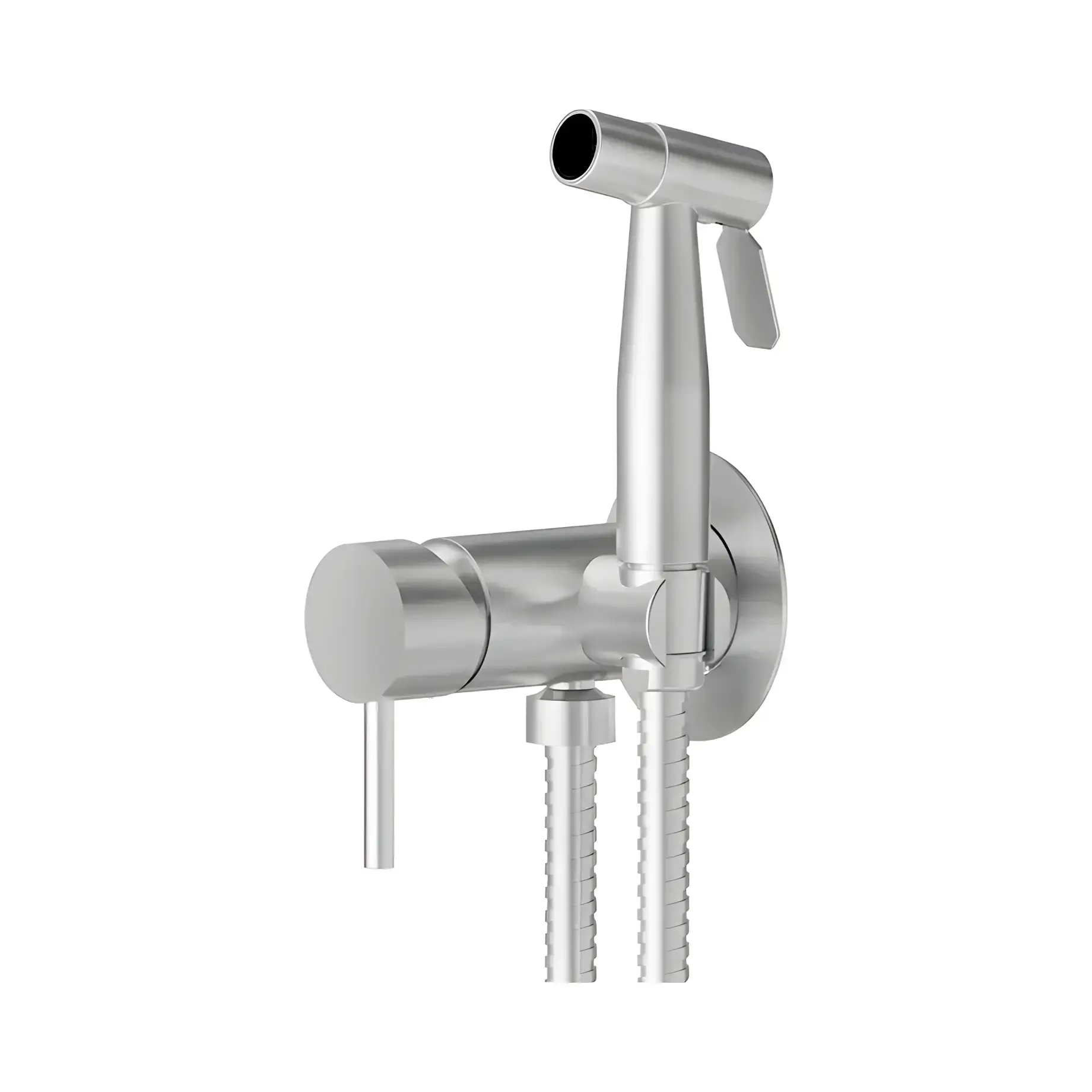 Гігієнічний душ Vema Vema V17406.AC.005 Stainless Steel — вид на білому тлі