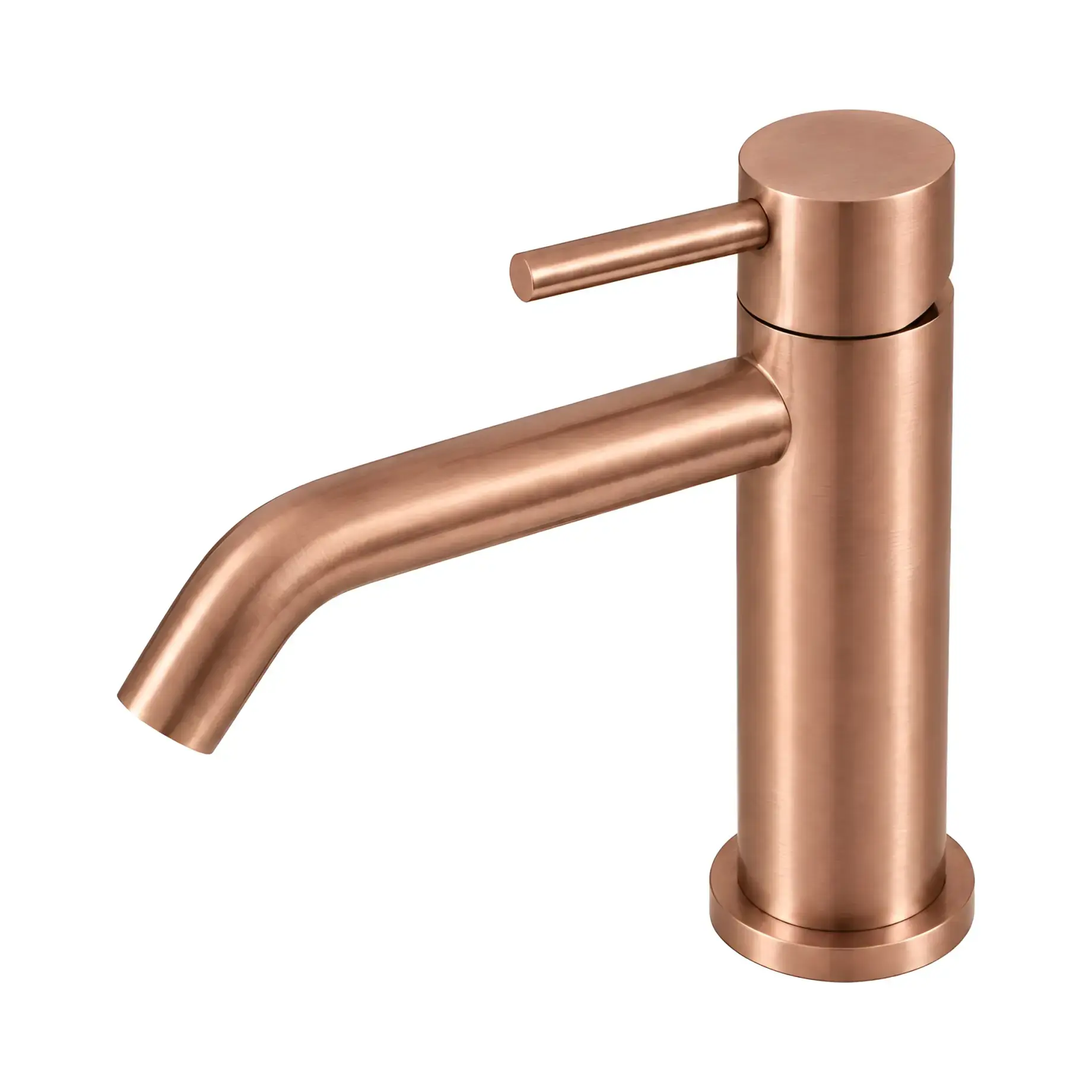Змішувач для раковини Otago Vema V32011AP409 Copper Bronze PVD — вид на білому тлі