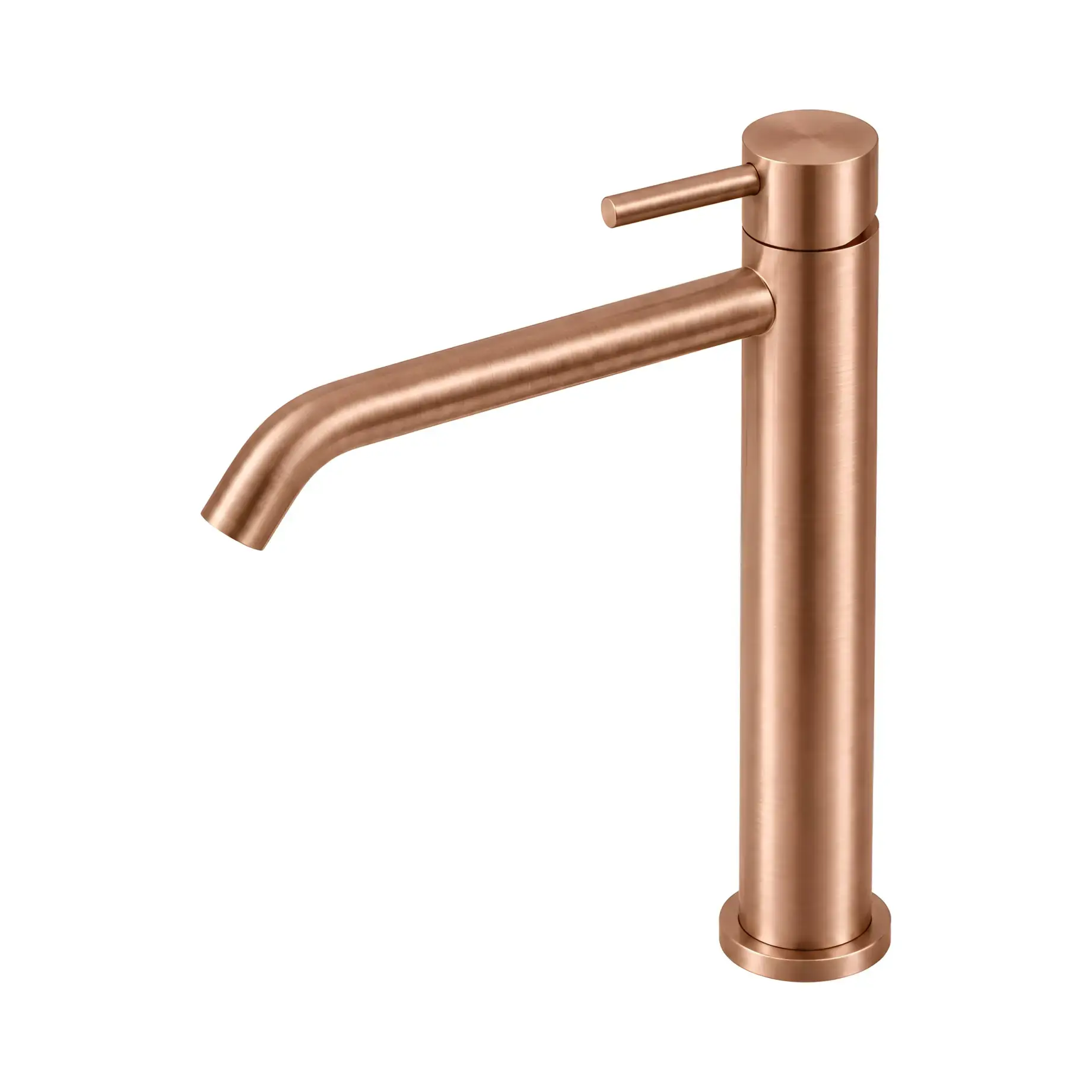 Змішувач для раковини Otago Vema V32021AP409 Copper Bronze PVD — вид на білому тлі