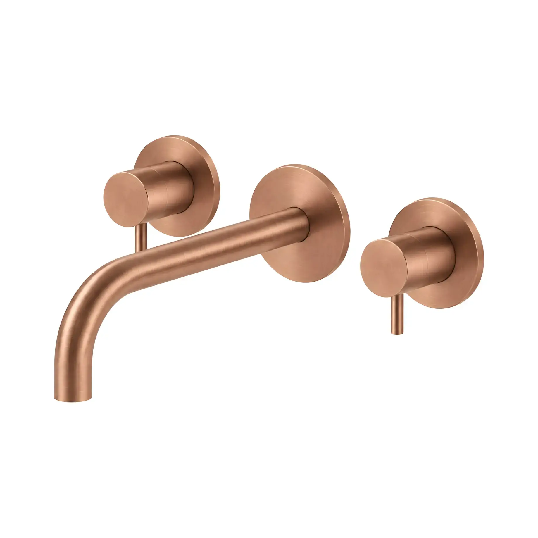 Змішувач для раковини Otago Vema V32065AP409 Copper Bronze PVD — вид на білому тлі