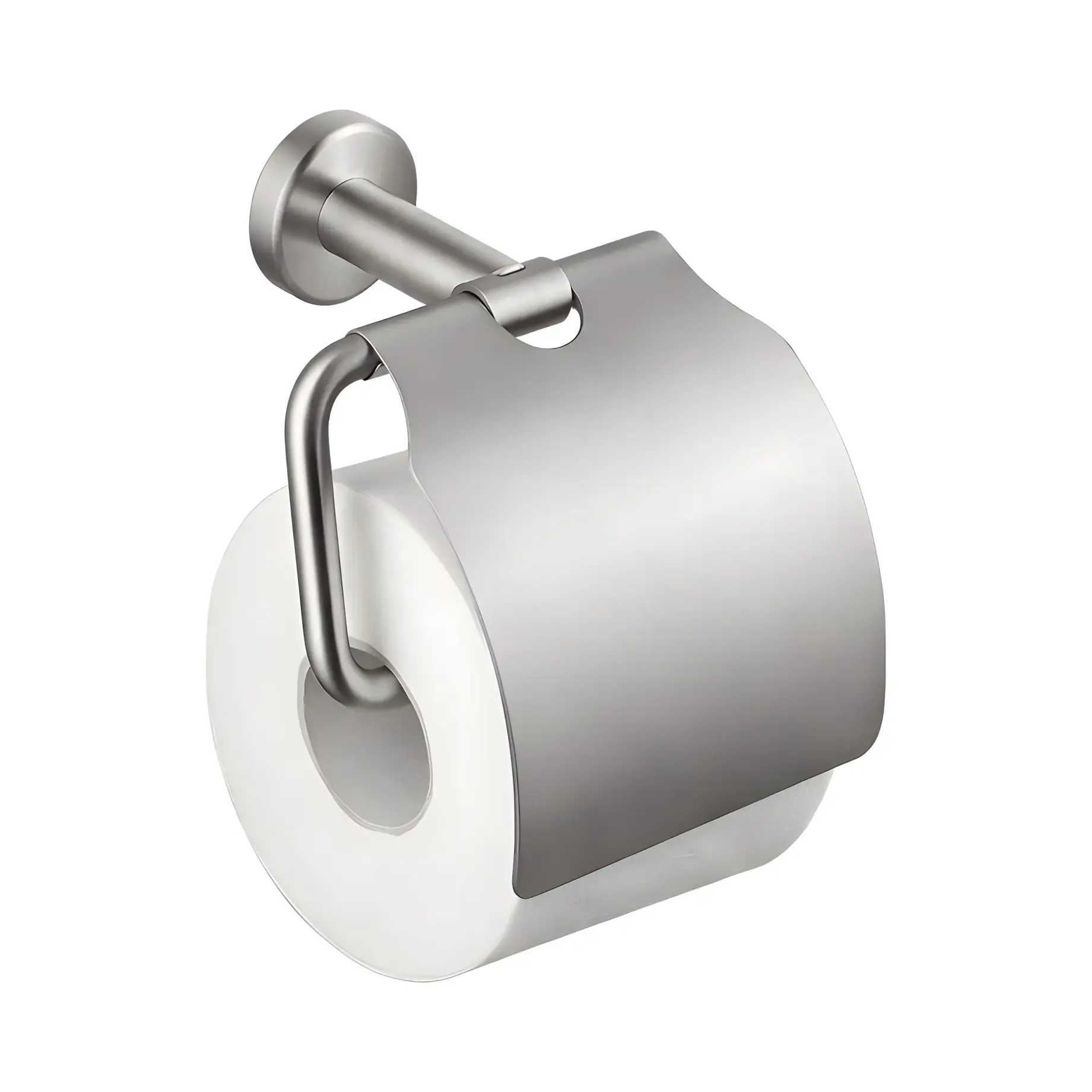 Тримач туалетного паперу Vema V17355.AC.005 Stainless Steel — вид на білому тлі