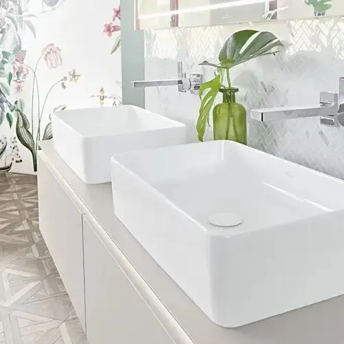 Незапорный клапан Villeroy & Boch 68080001 — боковой ракурс