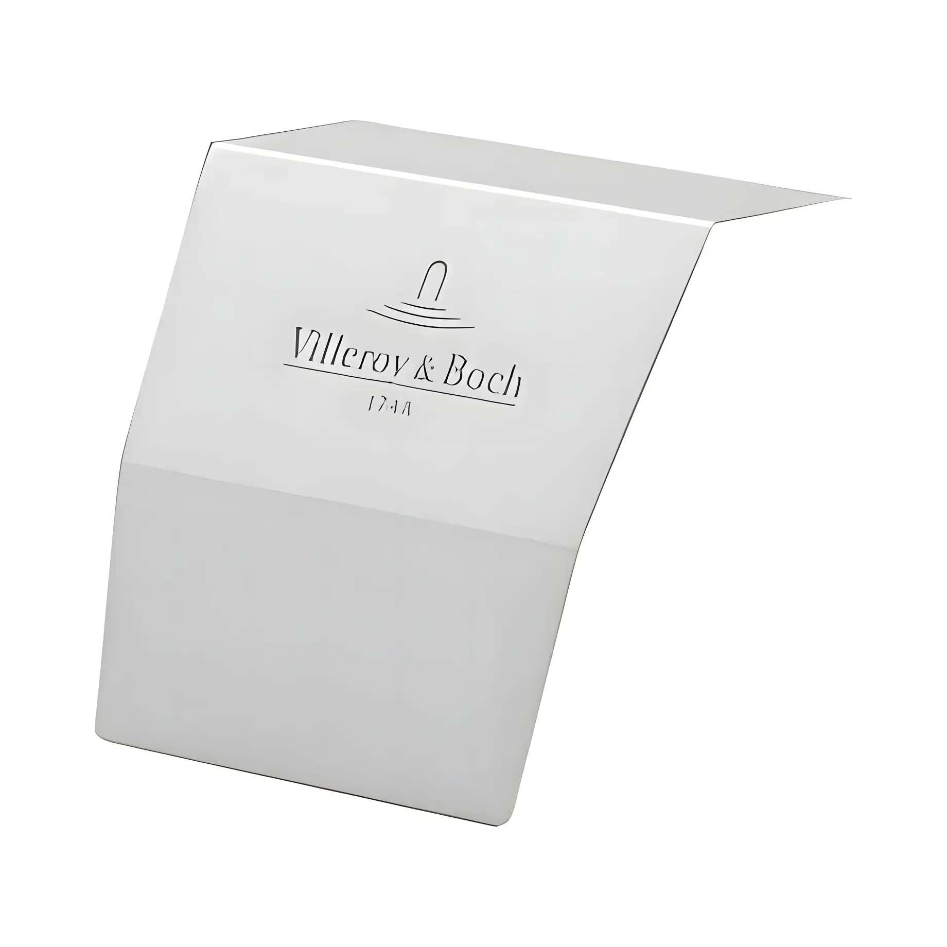 Комплект підключення води до зливу-переливу для ванни Squaro Edge 12 Villeroy & Boch UPCON0123-RW Stone White — вид на білому тлі