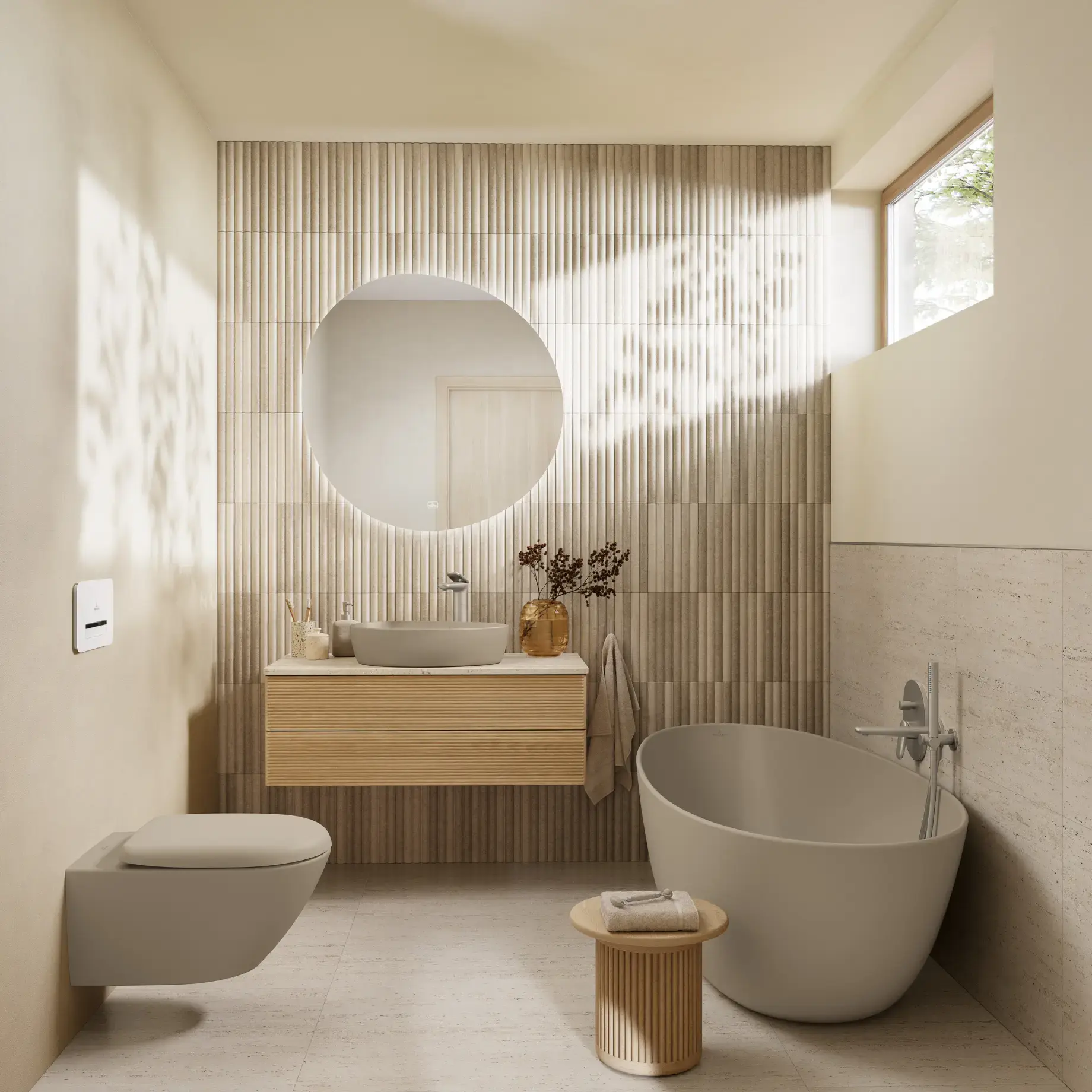 Унитаз Antao Villeroy & Boch 4674T0AM — боковой ракурс