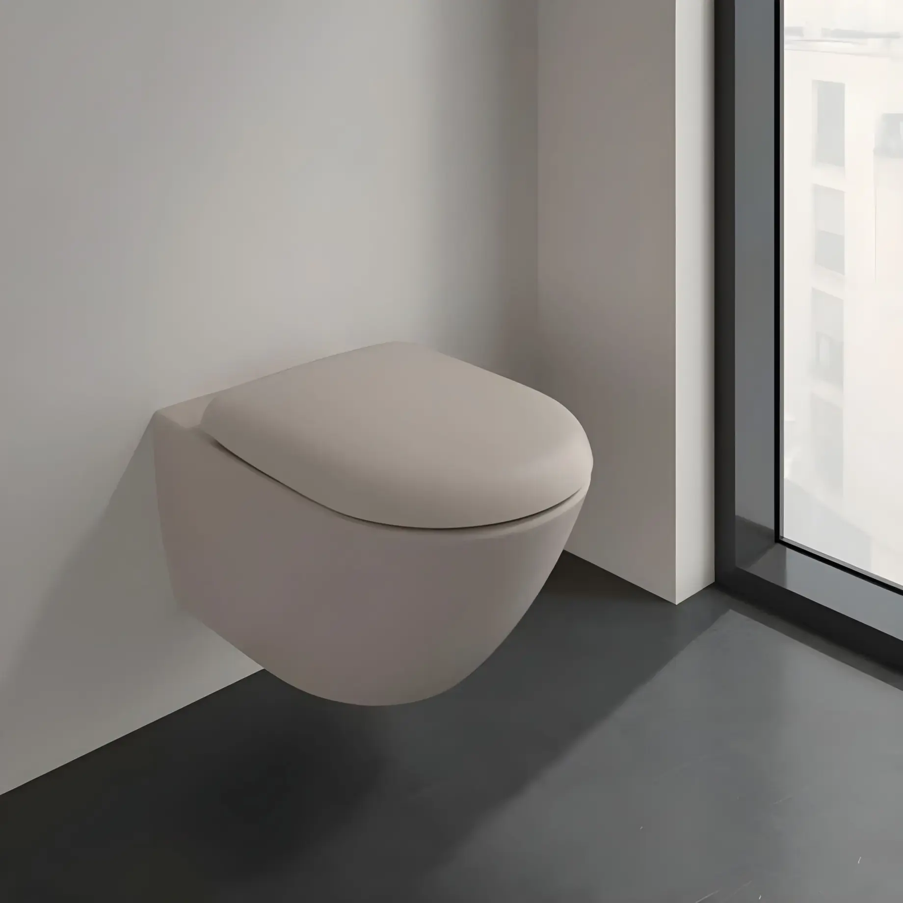 Унитаз Antao Villeroy & Boch 4674T0AM — вид сзади