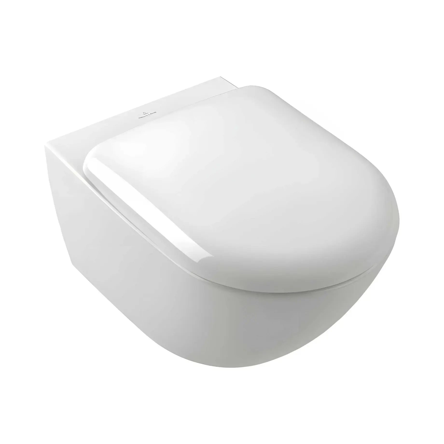 Унітаз Antao Villeroy & Boch 4674T0R1 White Alpin CeramicPlus 37 х 56 см — вид на білому тлі