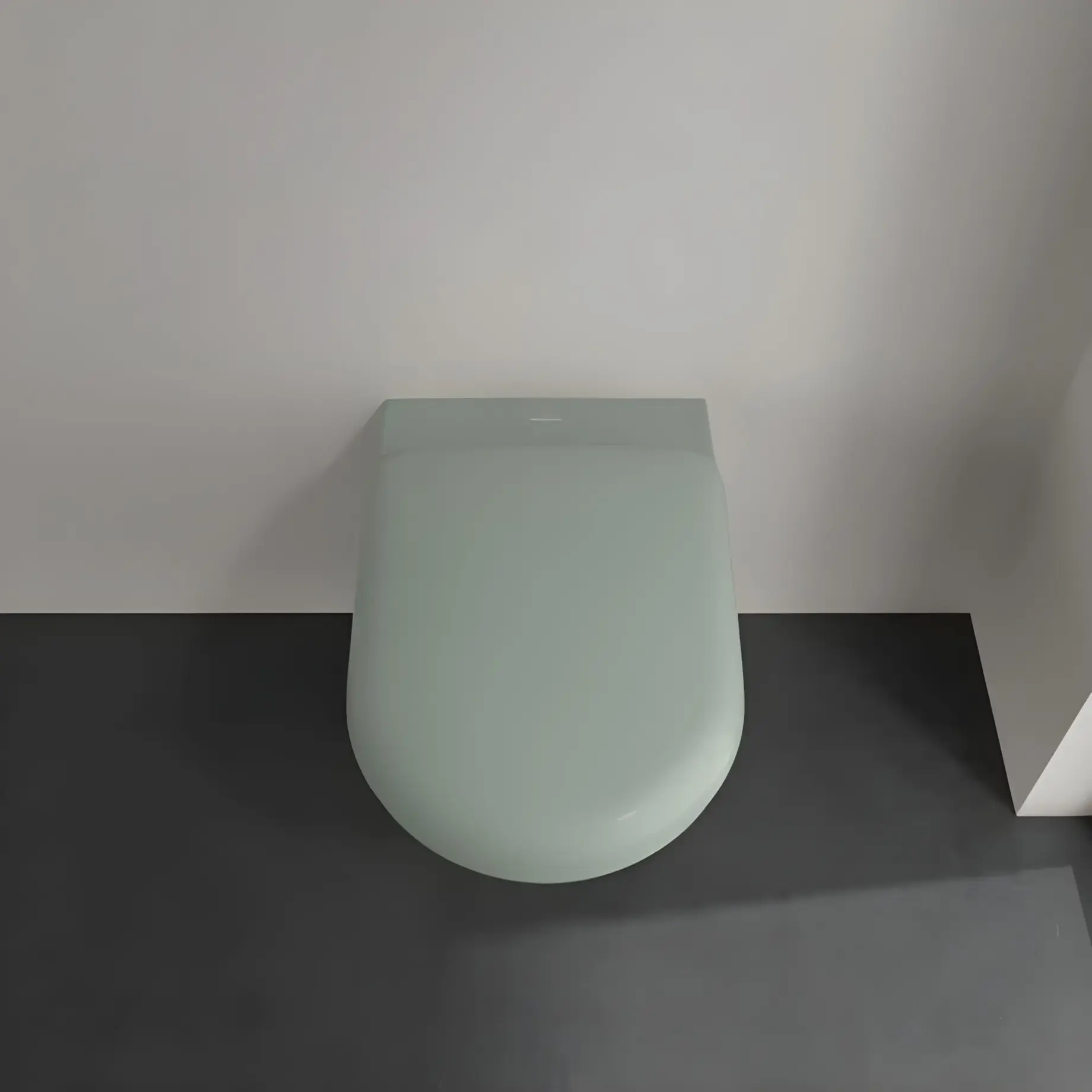 Унітаз Antao Villeroy & Boch 4674T0R8 Morning Green CeramicPlus — ракурс 3/4
