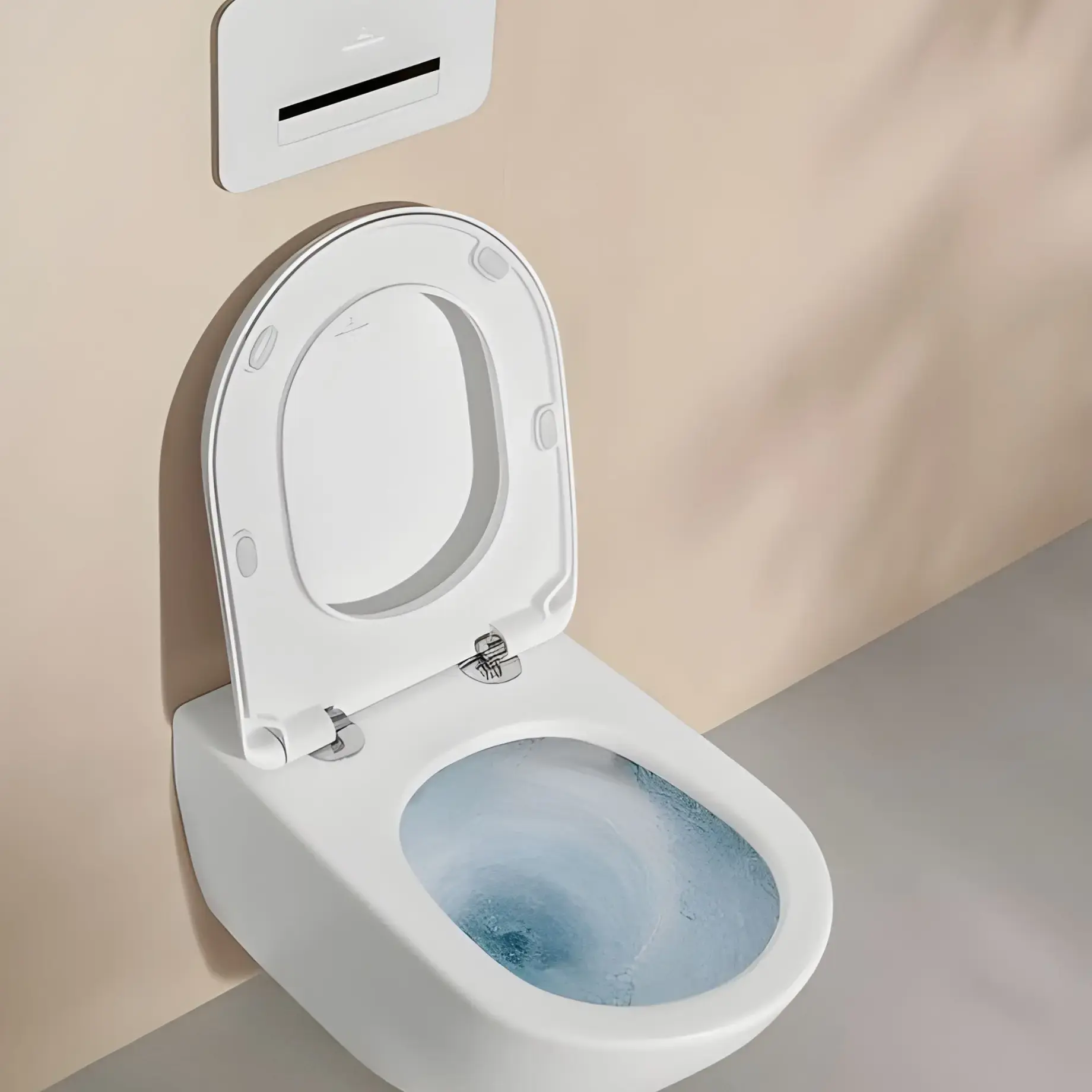 Унітаз Antao Villeroy & Boch 4674T0RW Stone White CeramicPlus — ракурс 3/4