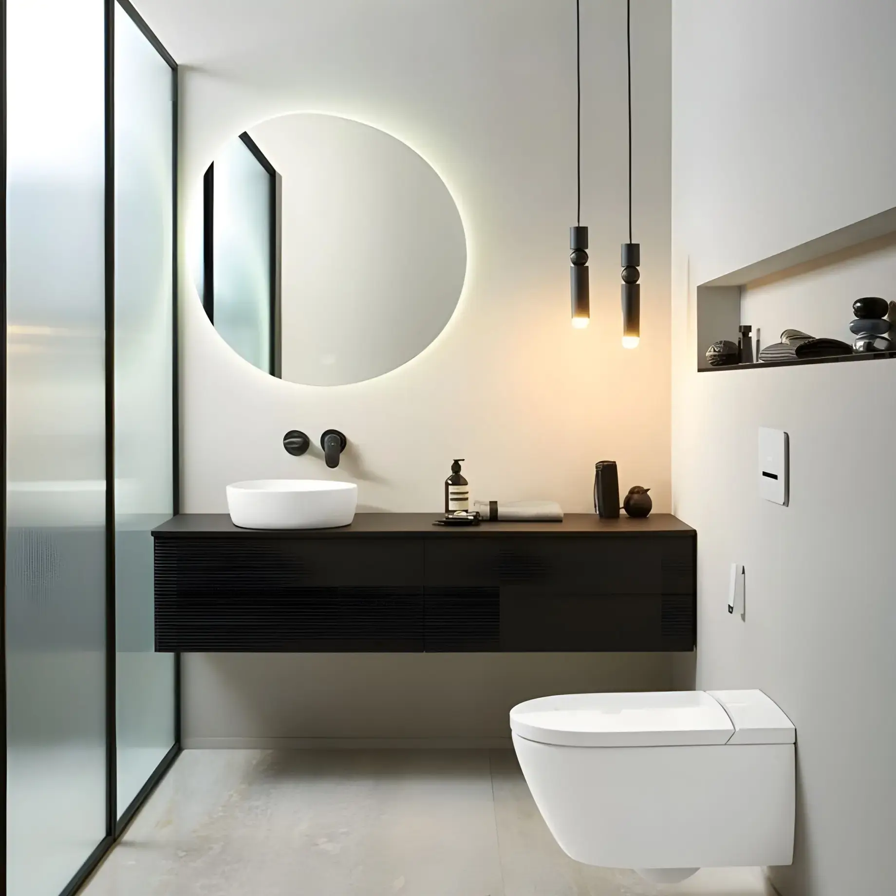 Умивальник Antao Villeroy & Boch 4A7240R1 Alpine White CeramicPlus — ракурс 3/4