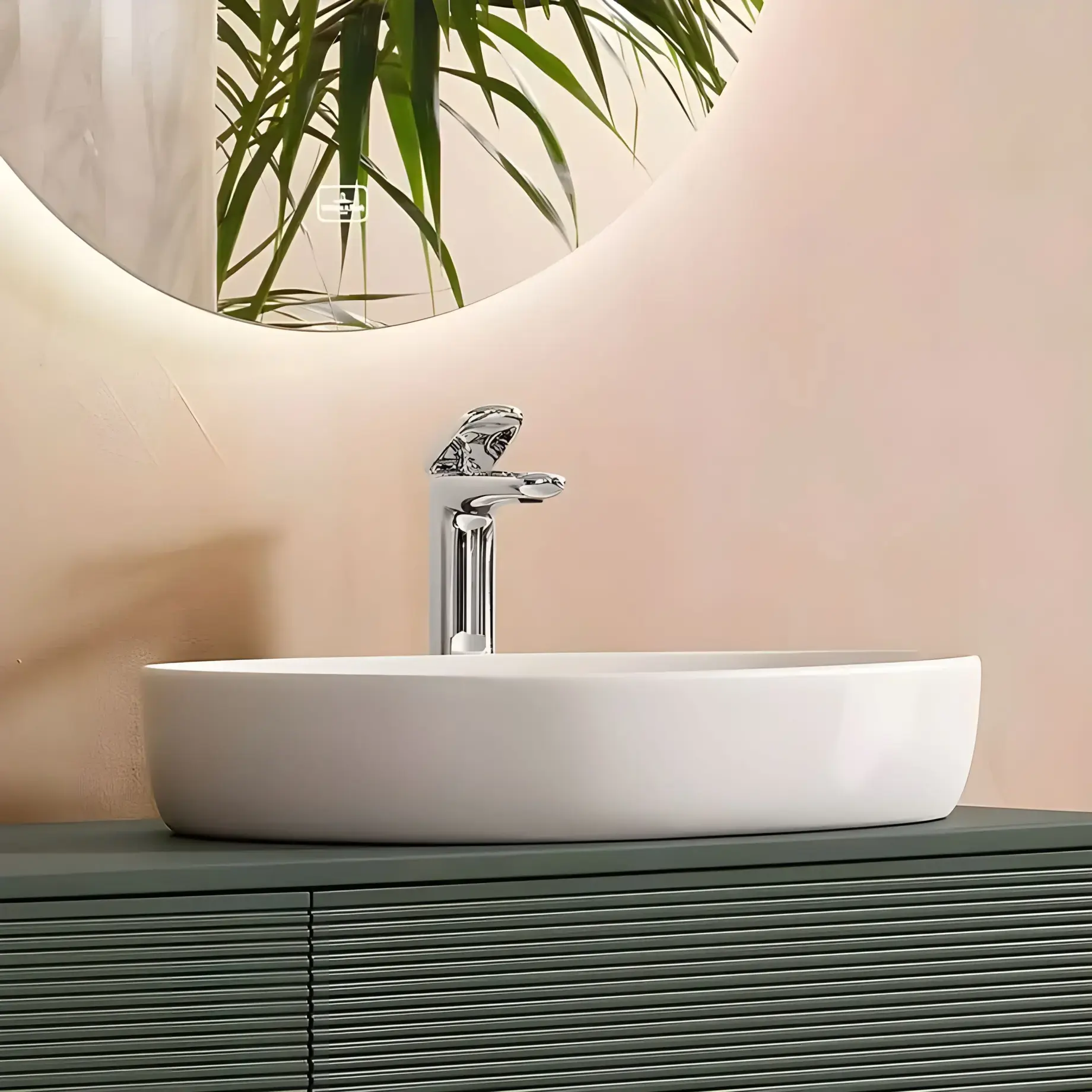 Умивальник Antao Villeroy & Boch 4A7351R1 Alpine White CeramicPlus — вид спереду