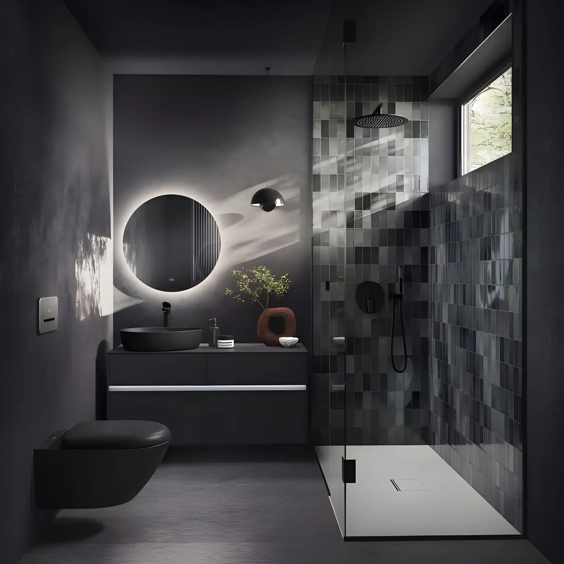 Умывальник Antao Villeroy & Boch 4A7351R7 — боковой ракурс