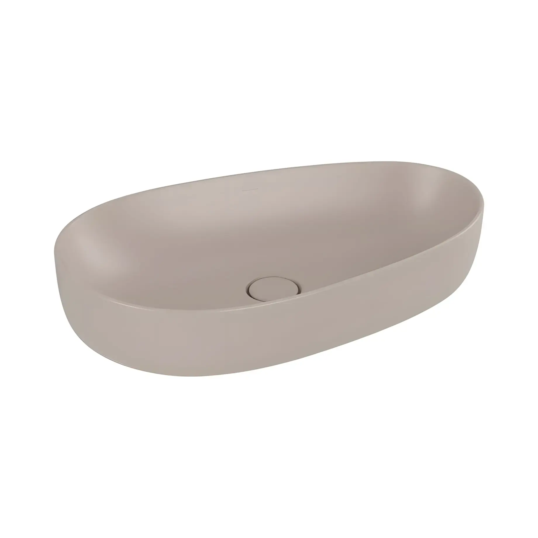 Умивальник Antao Villeroy & Boch 4A7465АМ Almond CeramicPlus 50 х 42 см — вид на білому тлі