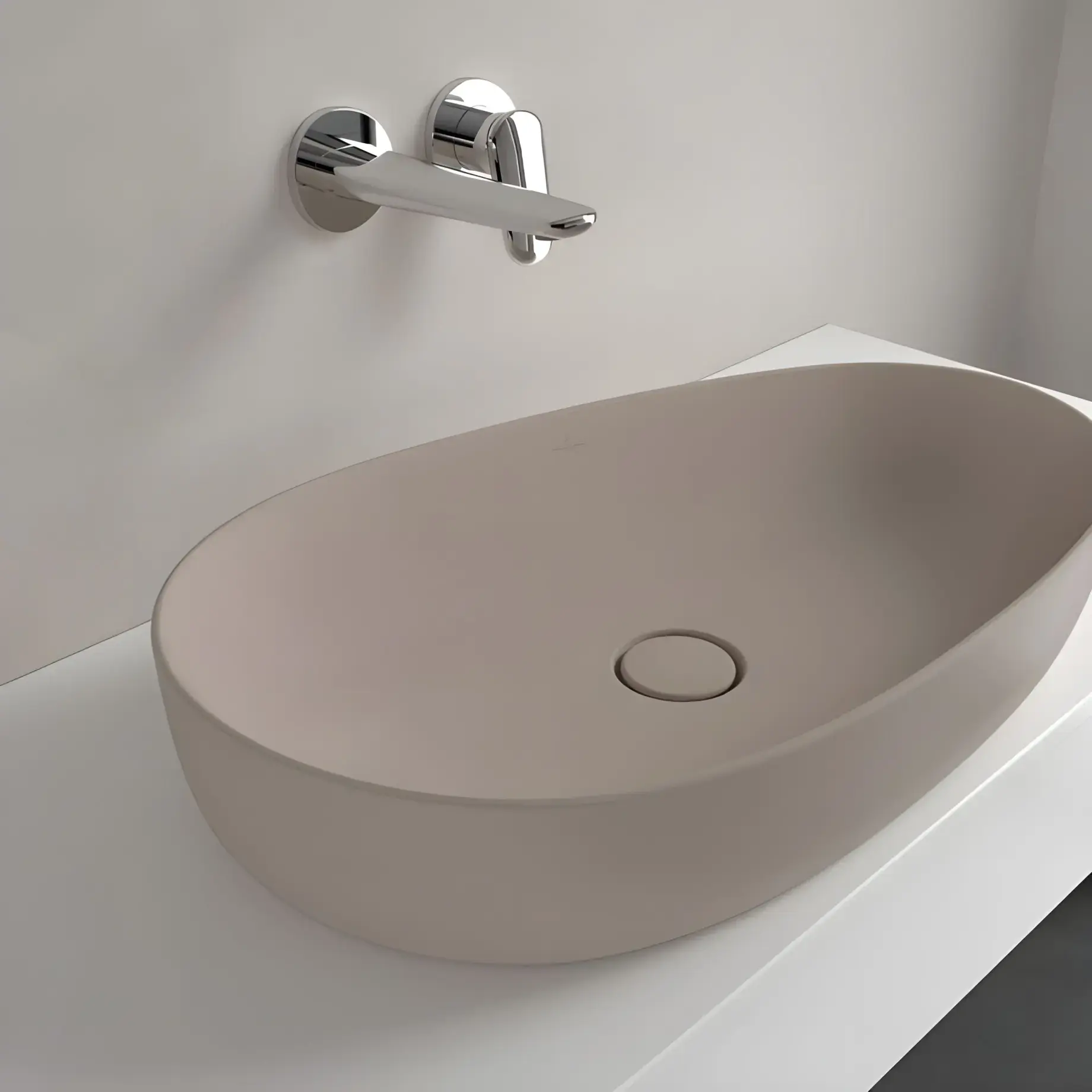 Умивальник Antao Villeroy & Boch 4A7465АМ — вид ззаду