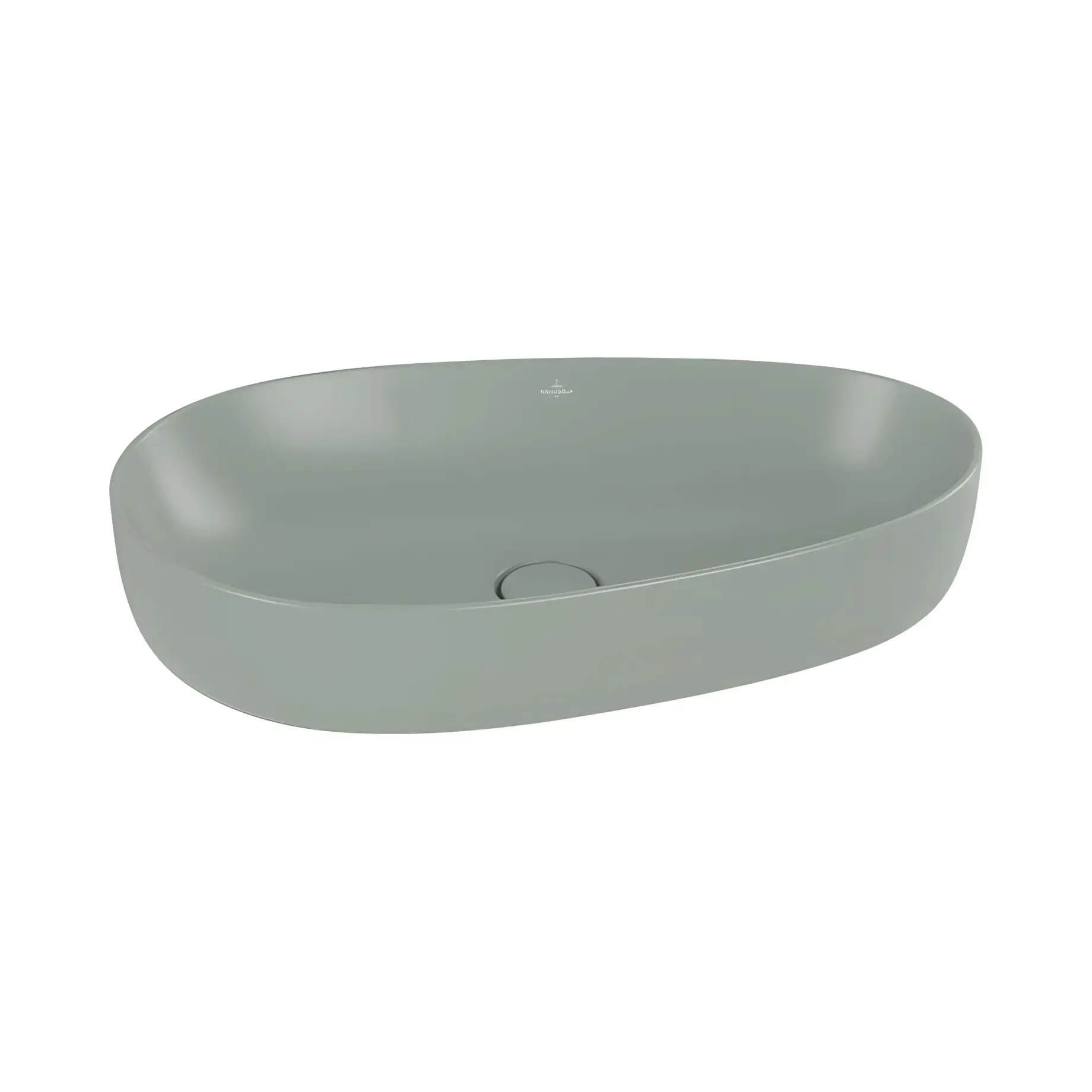 Умивальник Antao Villeroy & Boch 4A7465R8 Morning Green CeramicPlus 65 х 40 см — вид на білому тлі