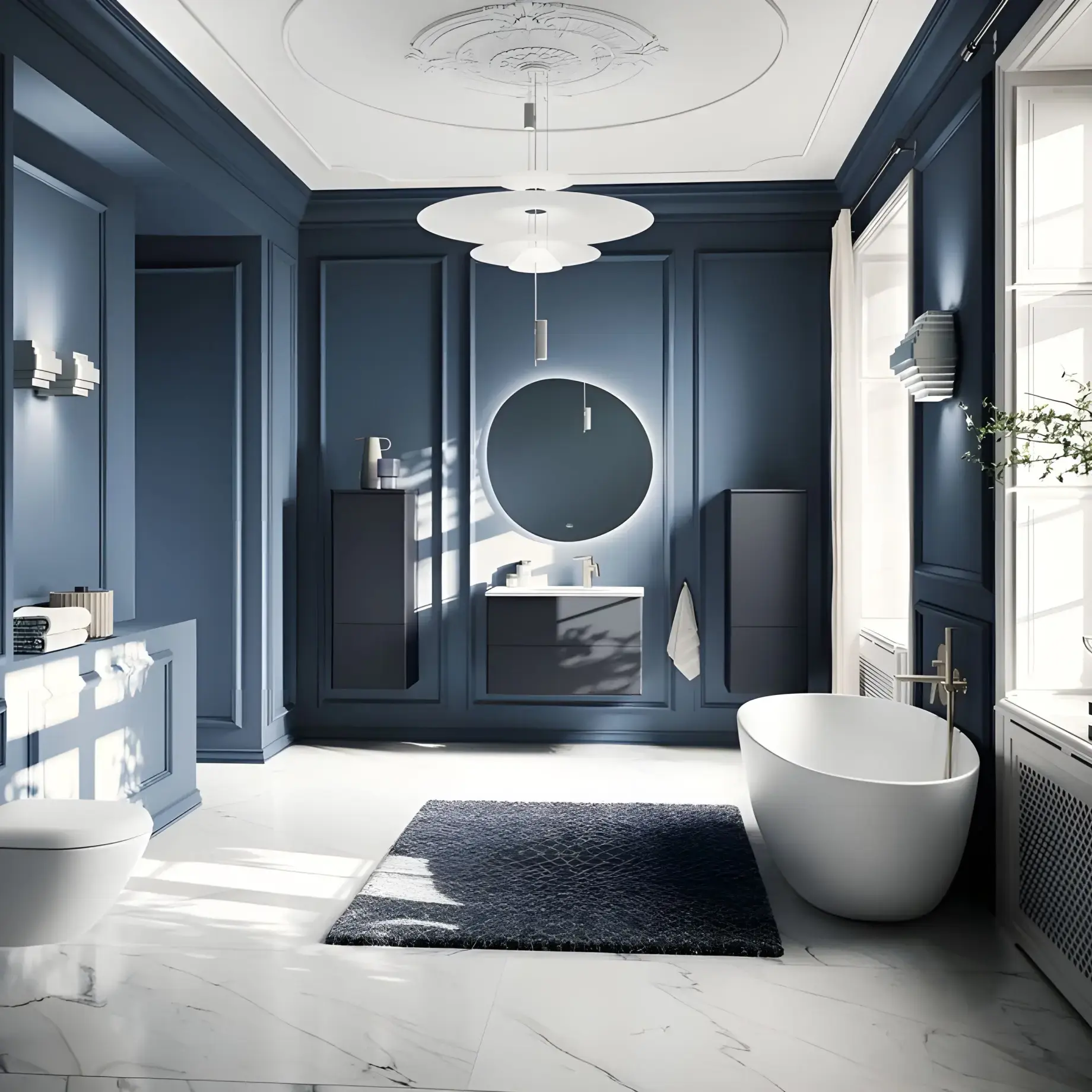 Умивальник Antao Villeroy & Boch 4A7581R1 Alpine White CeramicPlus — вид згори