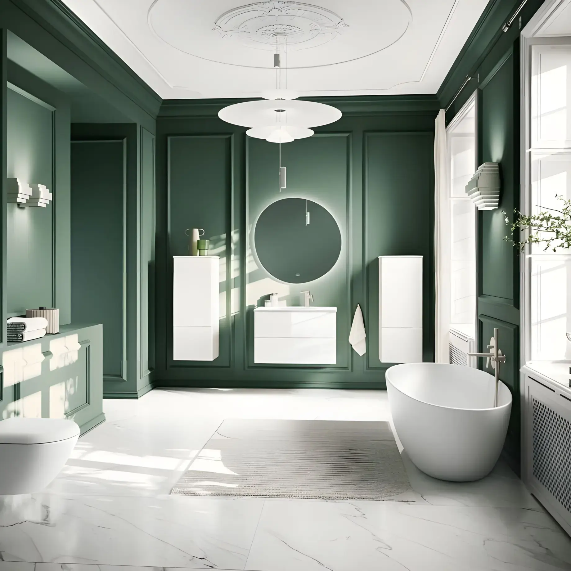Умивальник Antao Villeroy & Boch 4A7581RW Stone White CeramicPlus — бічний ракурс