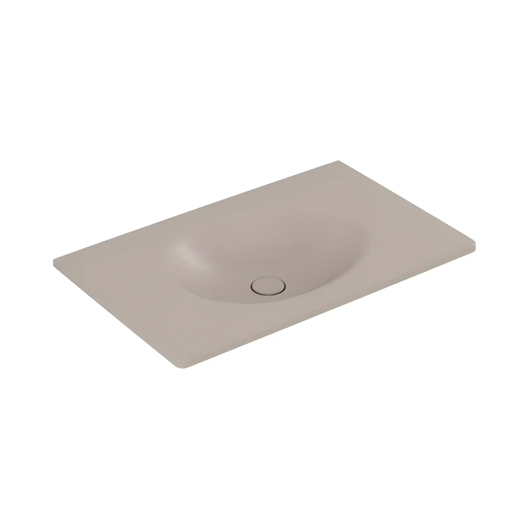 Умивальник Antao Villeroy & Boch 4A7583AM Almond CeramicPlus — вид на білому тлі