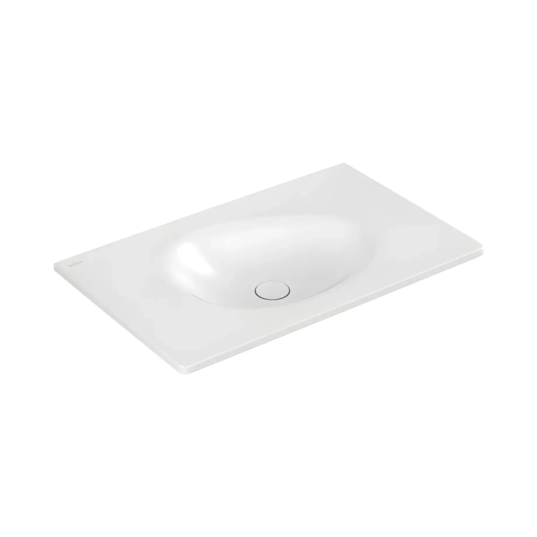 Умивальник Antao Villeroy & Boch 4A7583RW Stone White CeramicPlus — вид на білому тлі