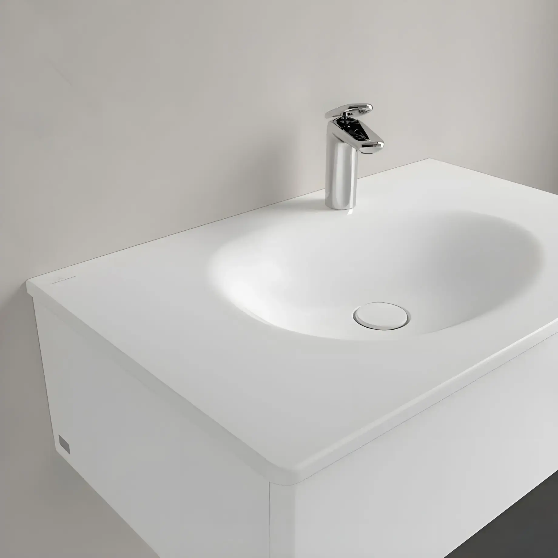 Умывальник Antao Villeroy & Boch 4A7584RW — вид сверху